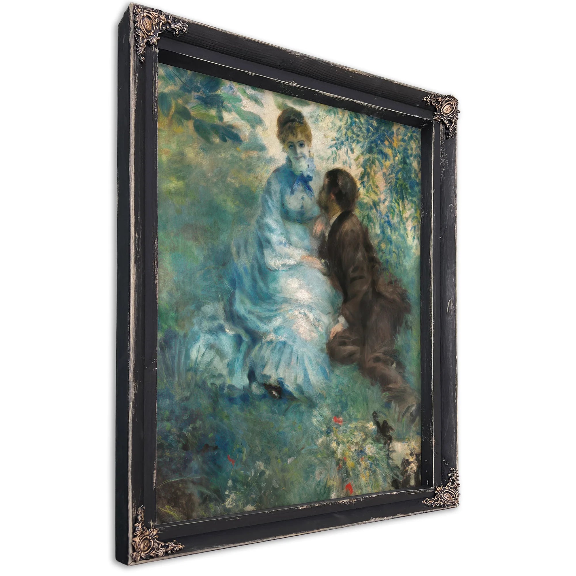 Lovers By Pierre Auguste Renoir Fine Art Print