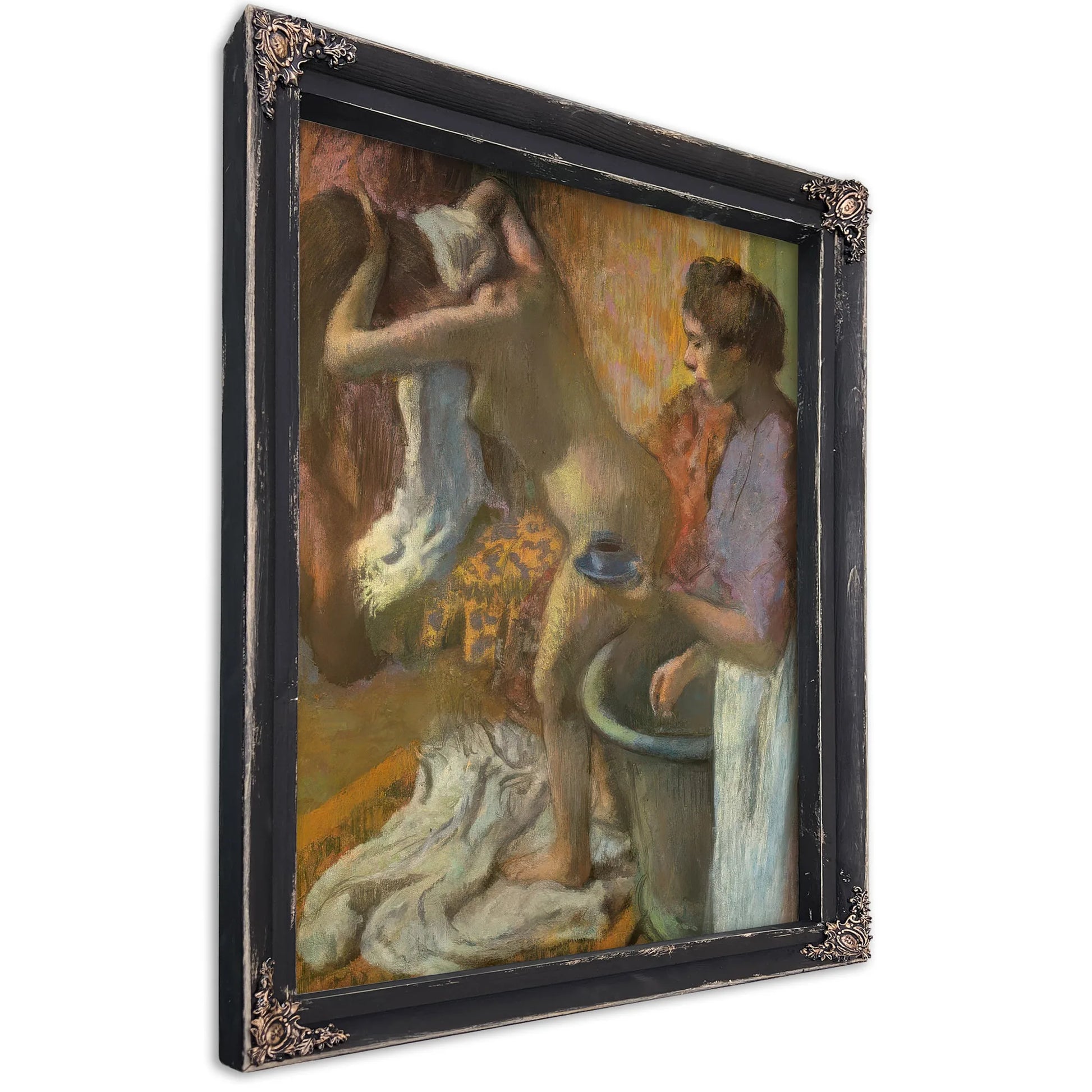 Breakfast After The Bath By Edgar Degas Fine Art Print