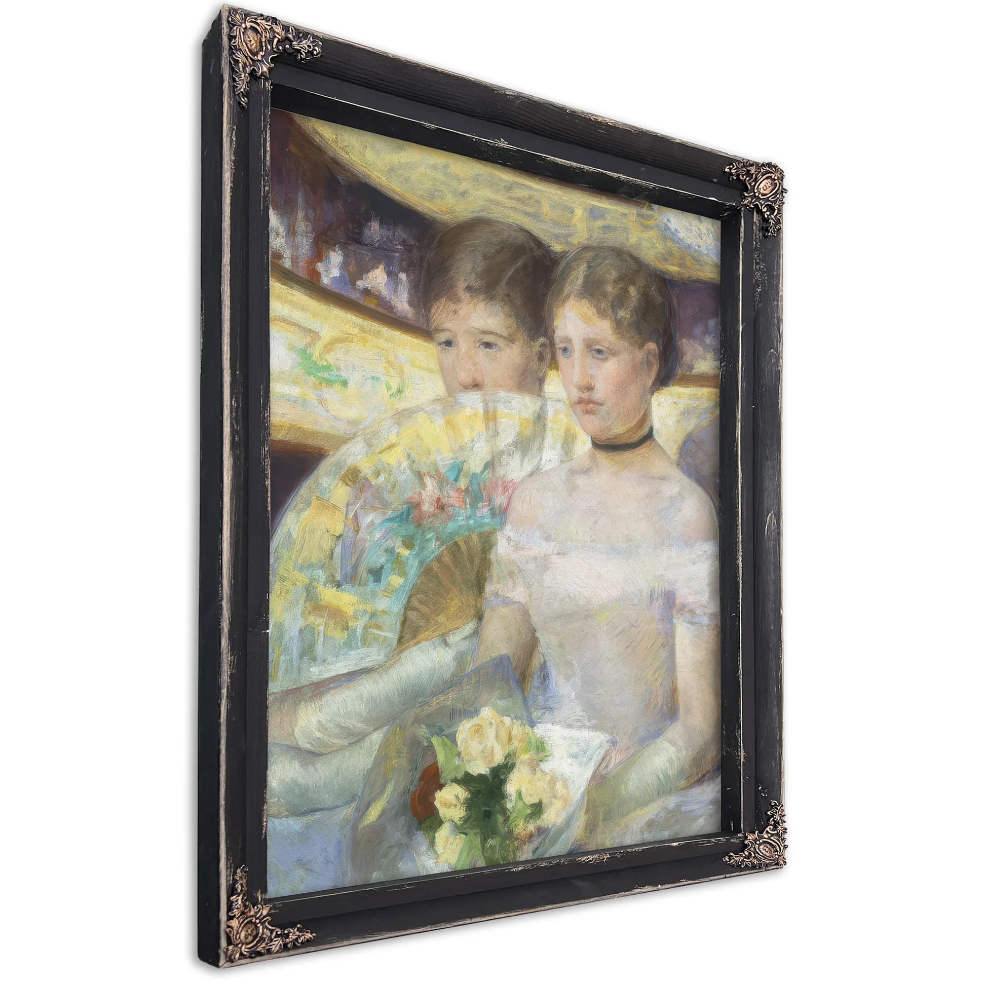 The Loge By Mary Cassatt Fine Art Print