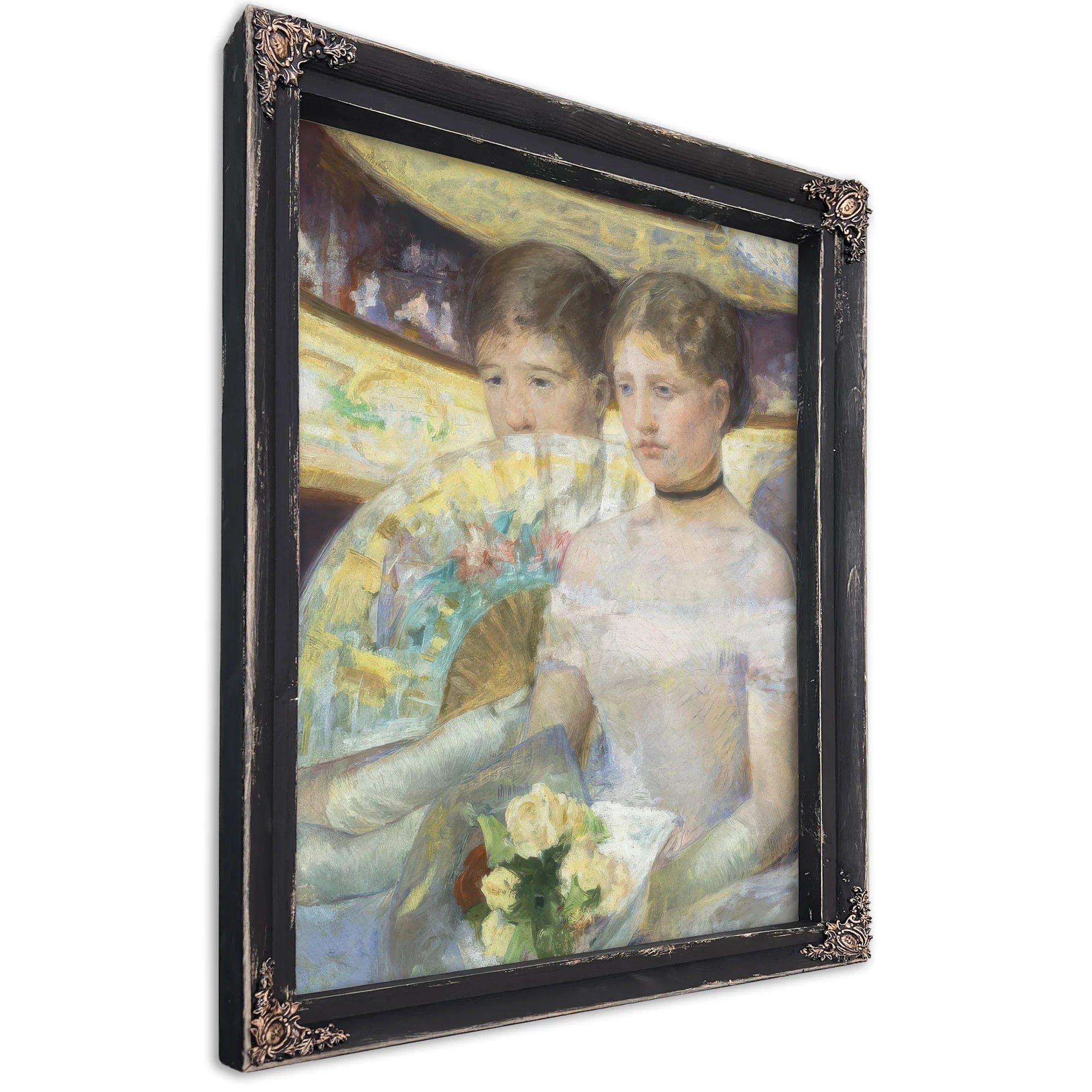 The Loge By Mary Cassatt Fine Art Print