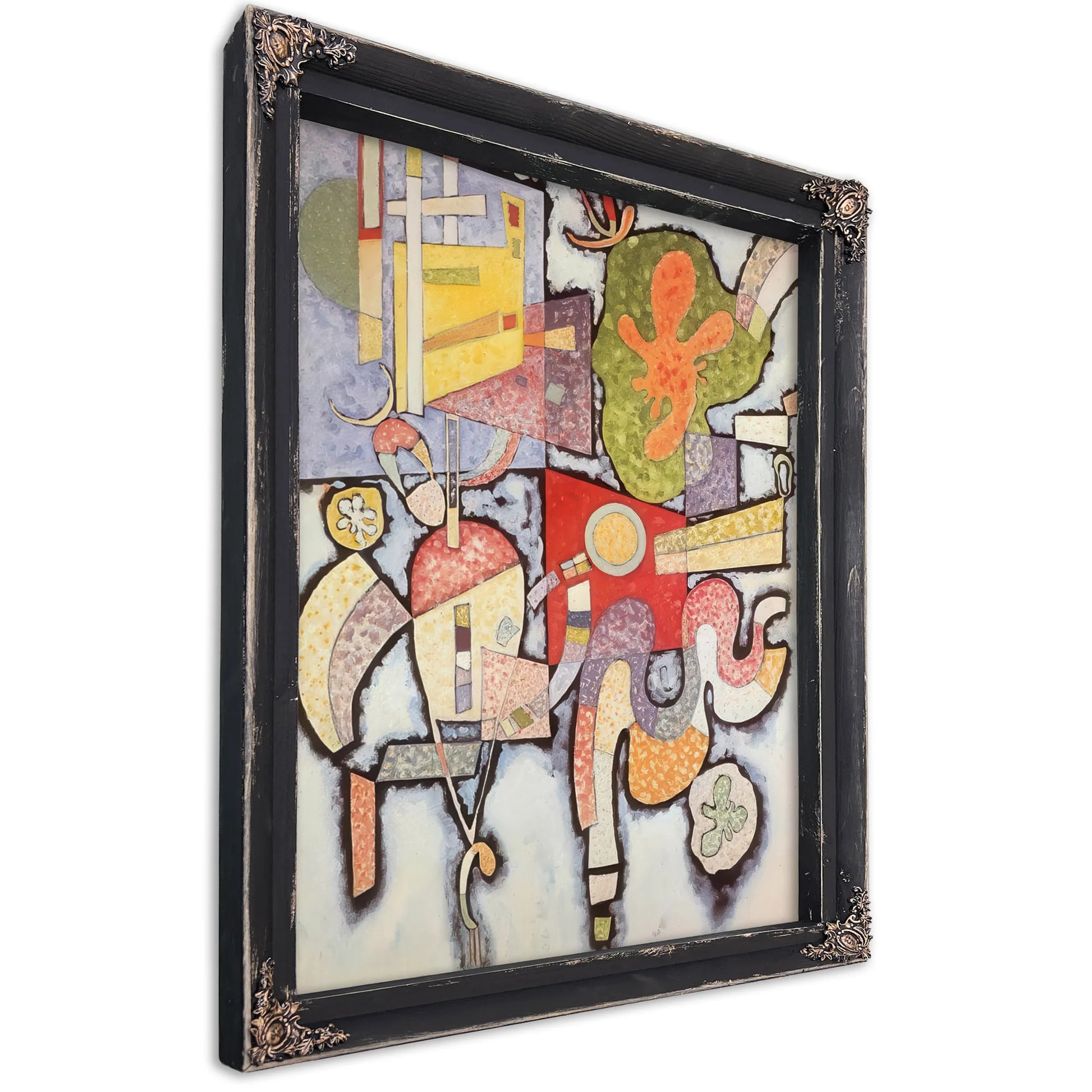 Complex Simple By Wassily Kandinsky Fine Art Print