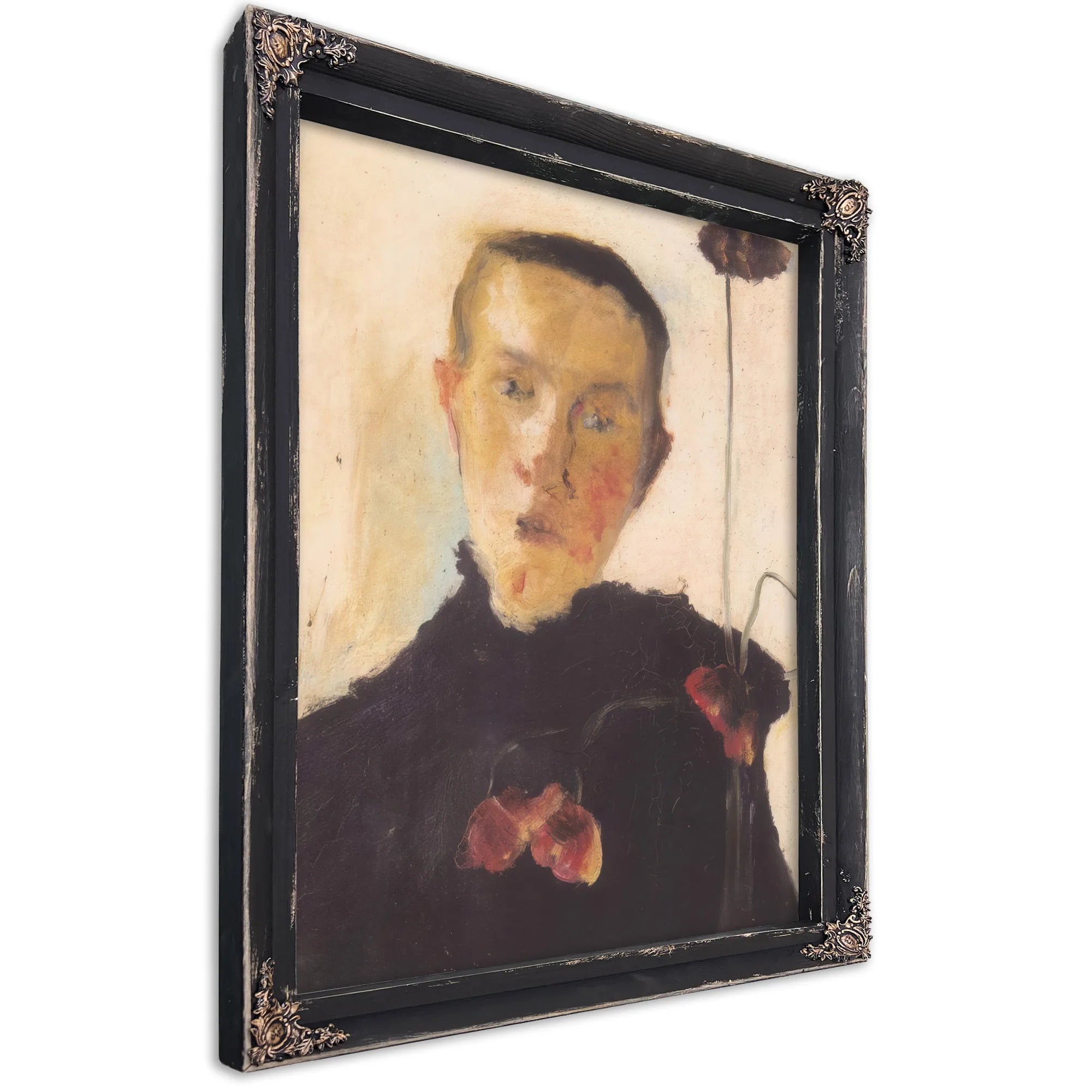 Portrait Of An Old Woman 1 By Paula Modersohn Becker Fine Art Print