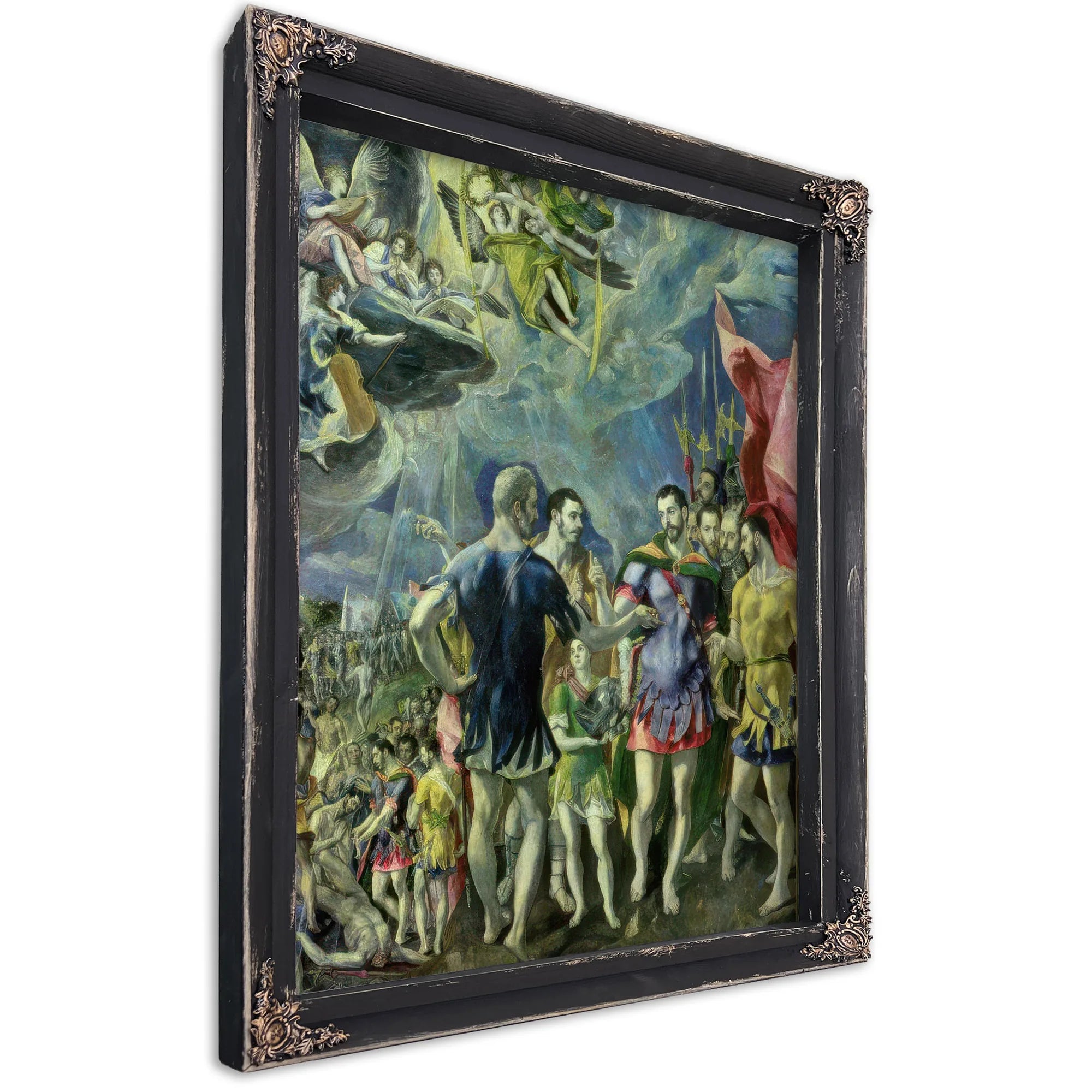 The Martyrdom Of St. Maurice 2 By El Greco Fine Art Print