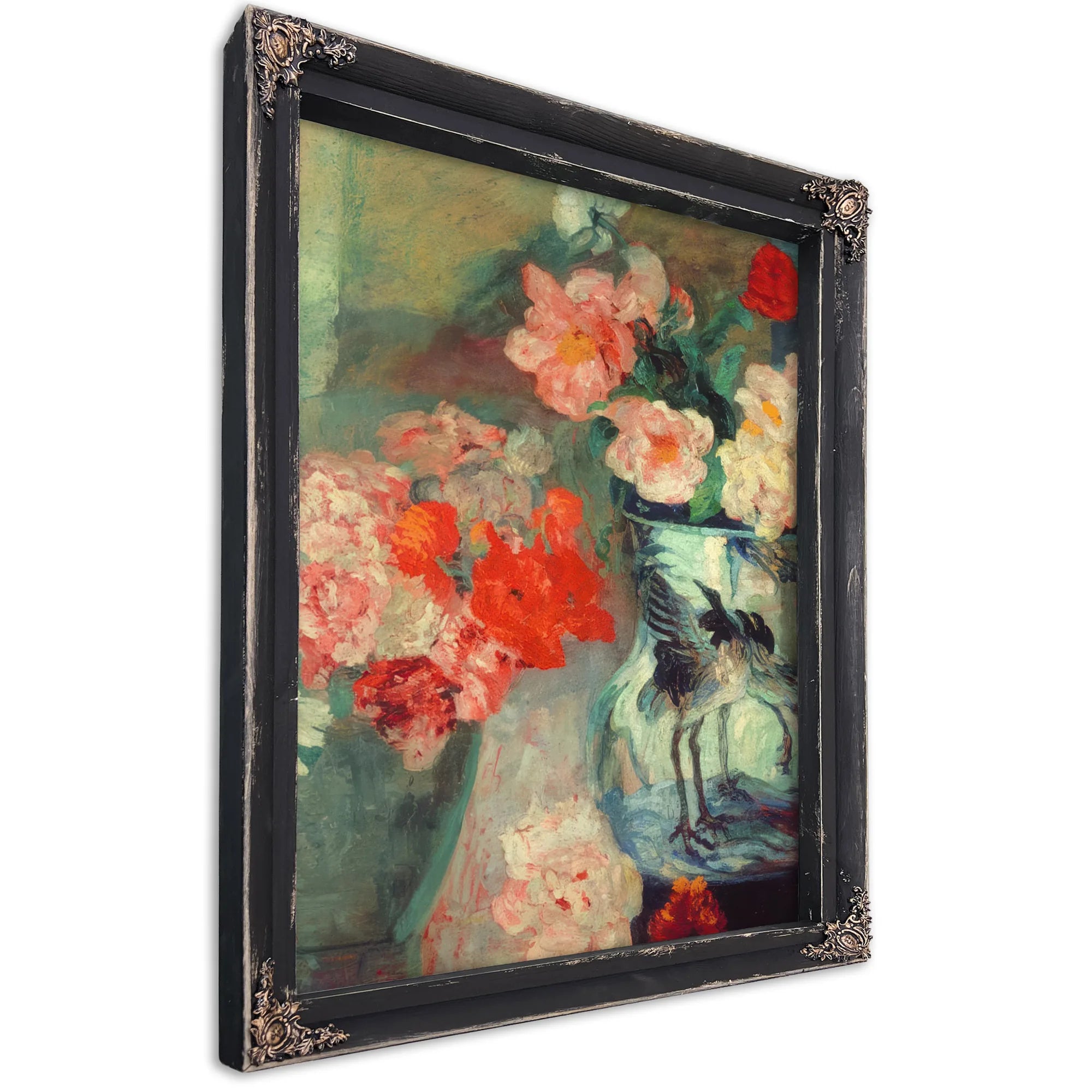 Peonies And Poppies By James Ensor Fine Art Print