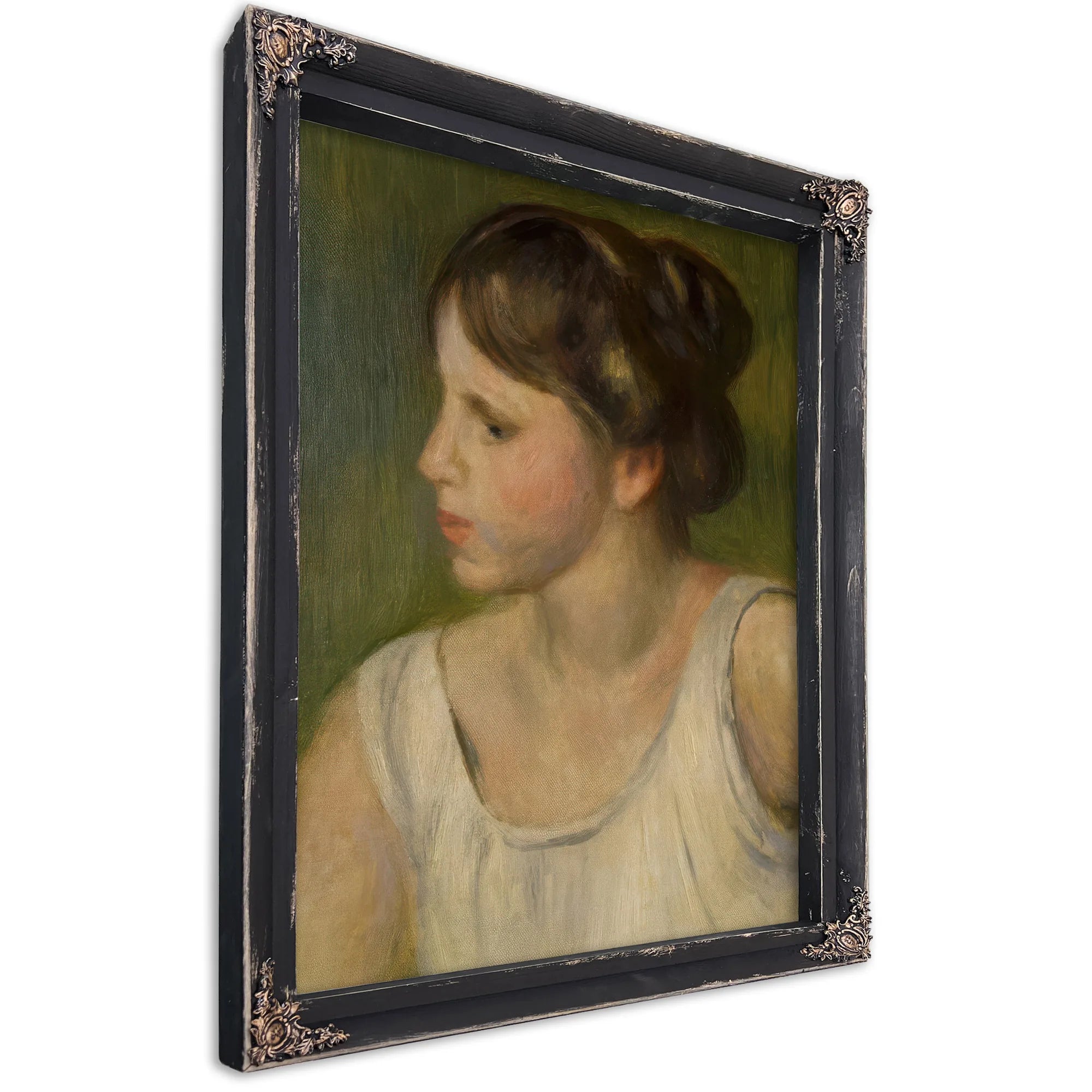 Buste De Femme By Pierre Auguste Renoir Fine Art Print