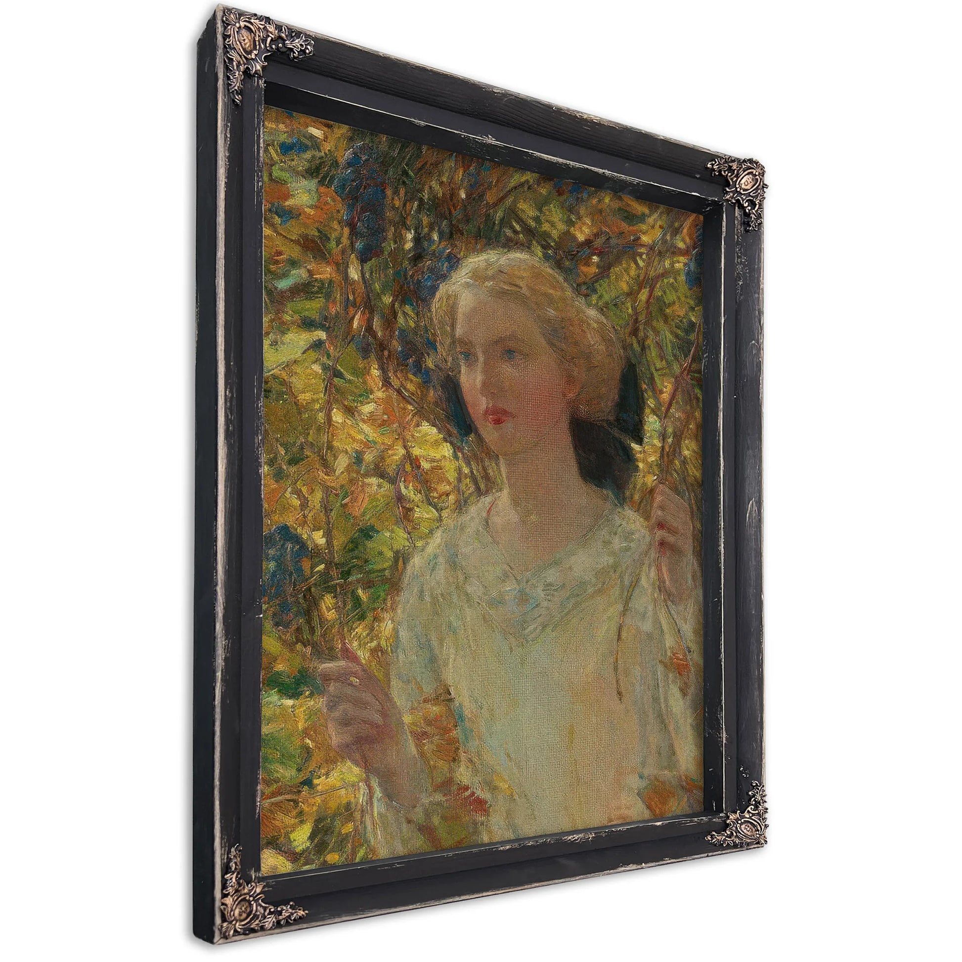 The Grapevine By Childe Hassam Fine Art Print