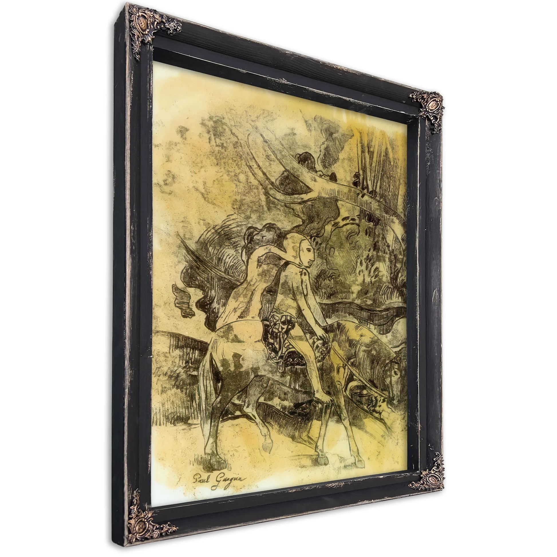 Rider By Paul Gauguin Fine Art Print