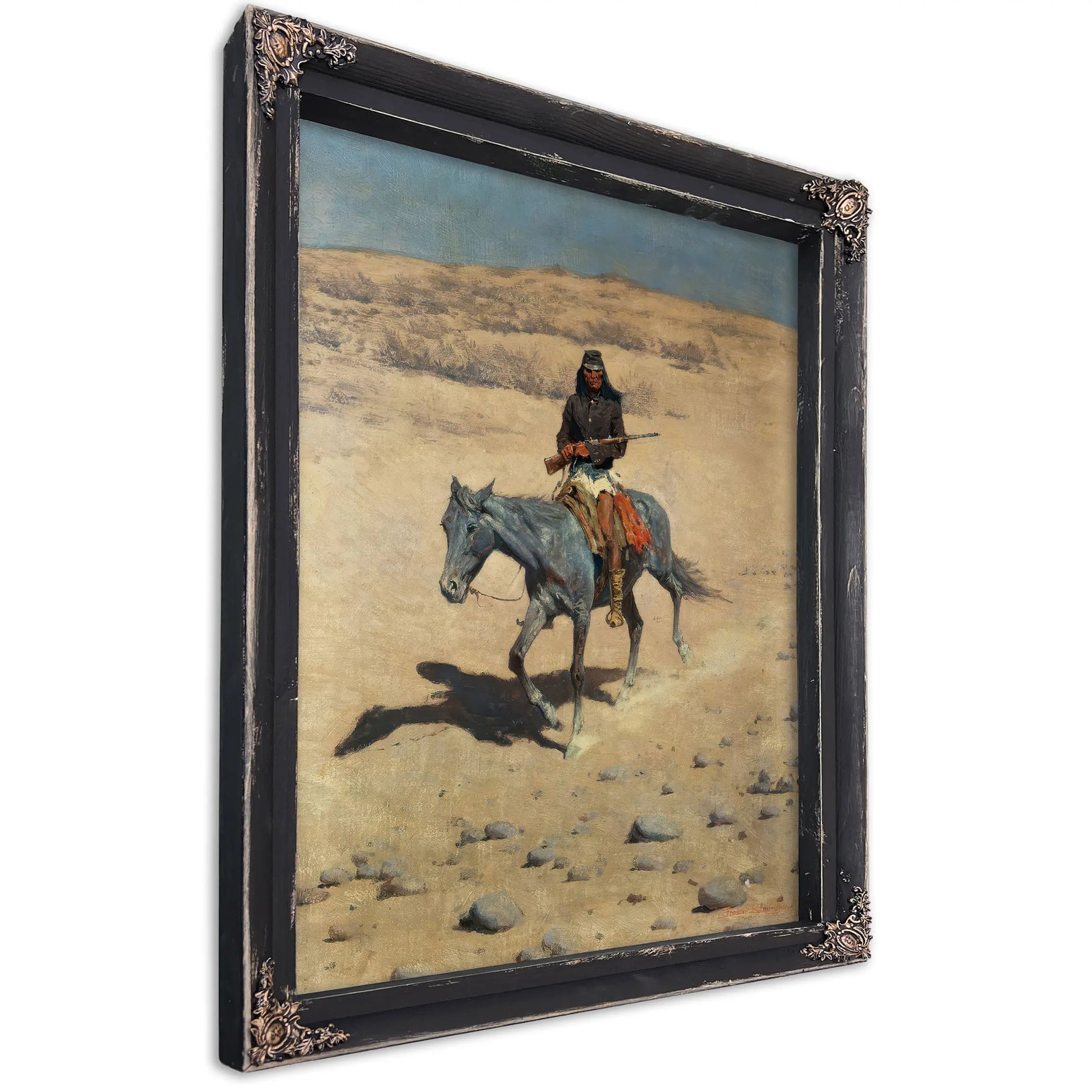 Apache Scout by Frederic Remington