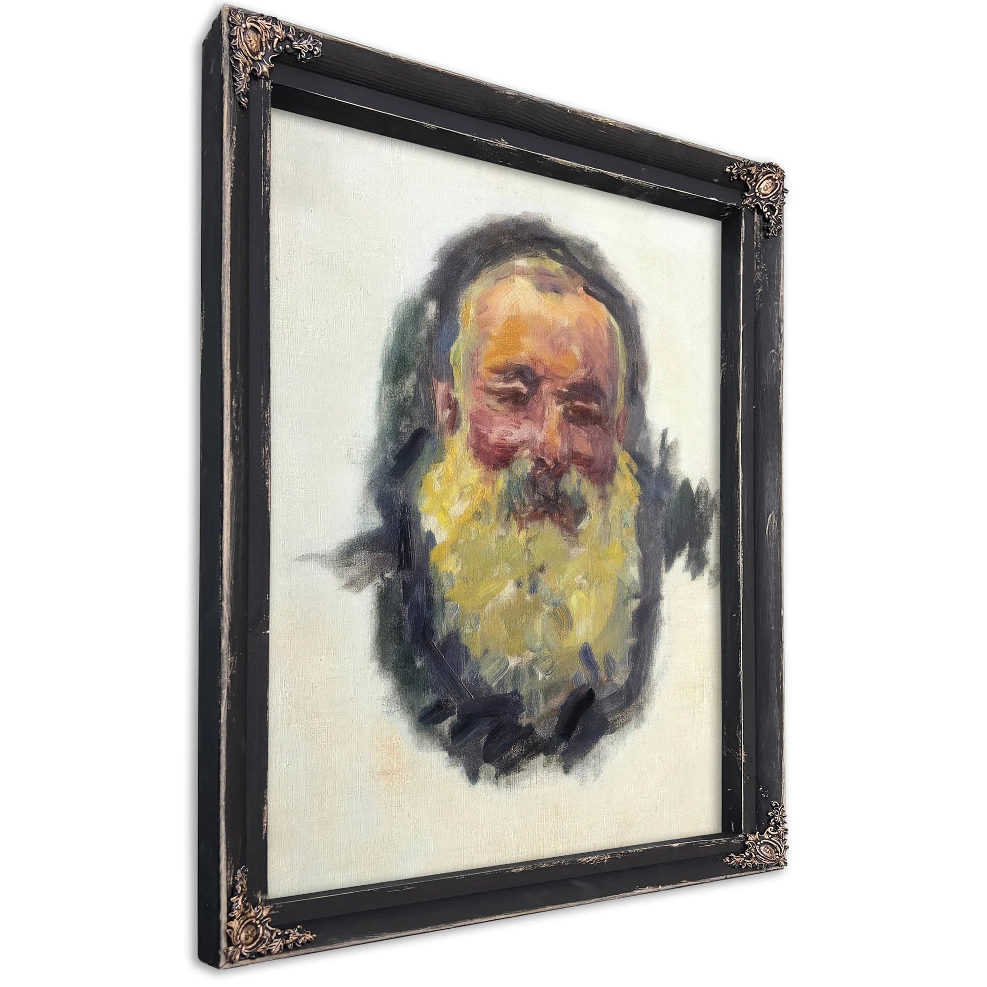 Self Portrait By Claude Monet Fine Art Print