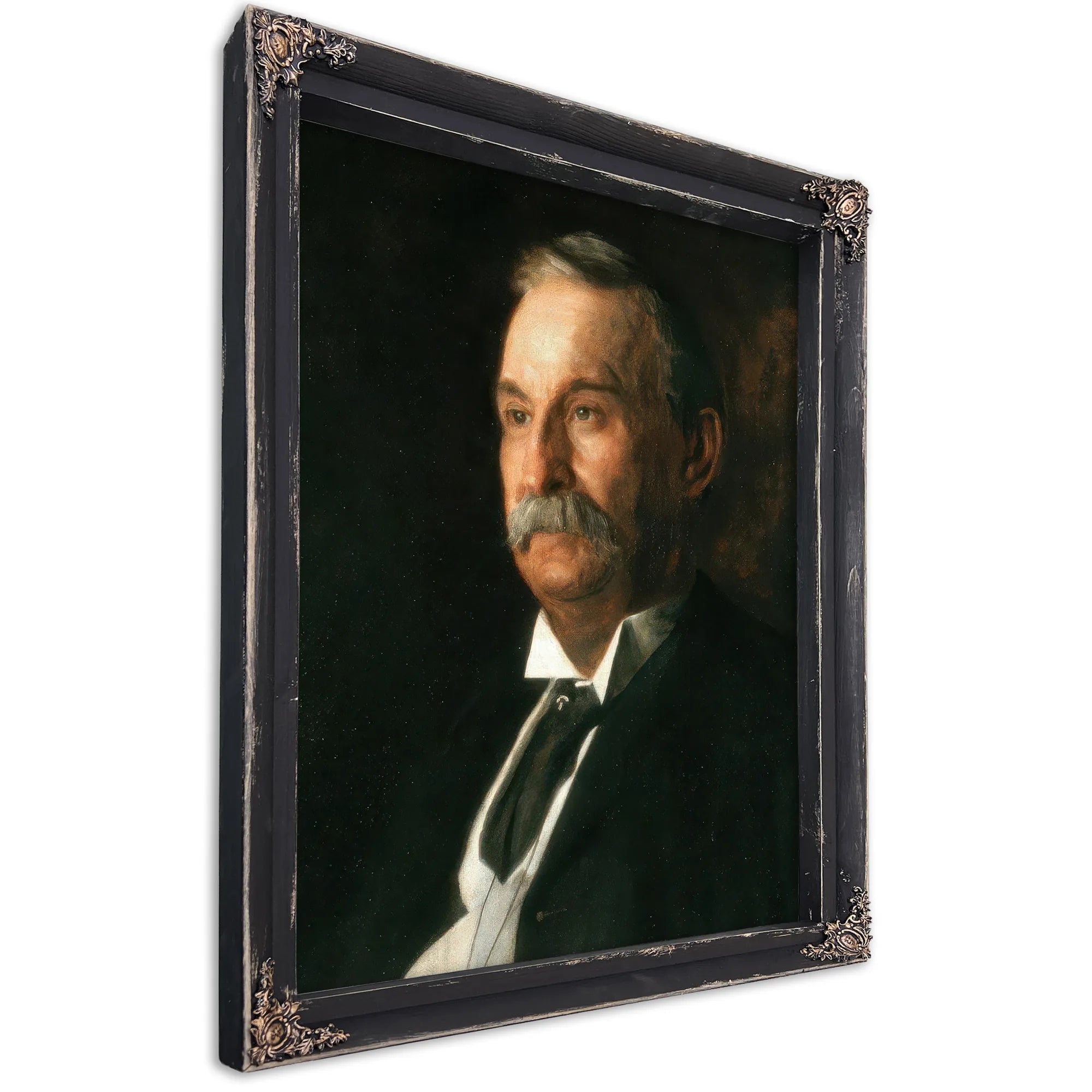 Portrait Of Edward Taylor Snow By Thomas Eakins Fine Art Print