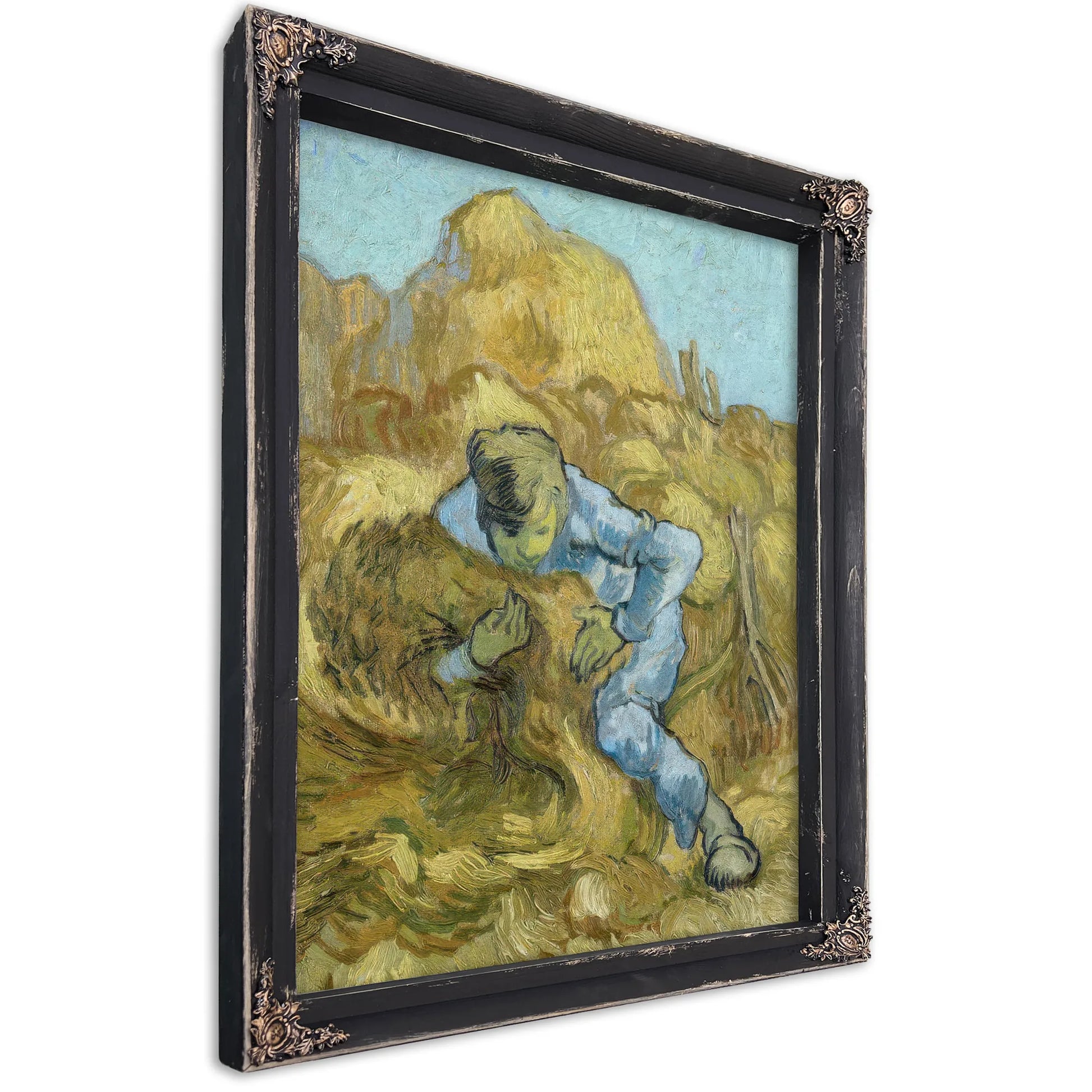The Sheaf Binder (After Millet) By Vincent Van Gogh Fine Art Print