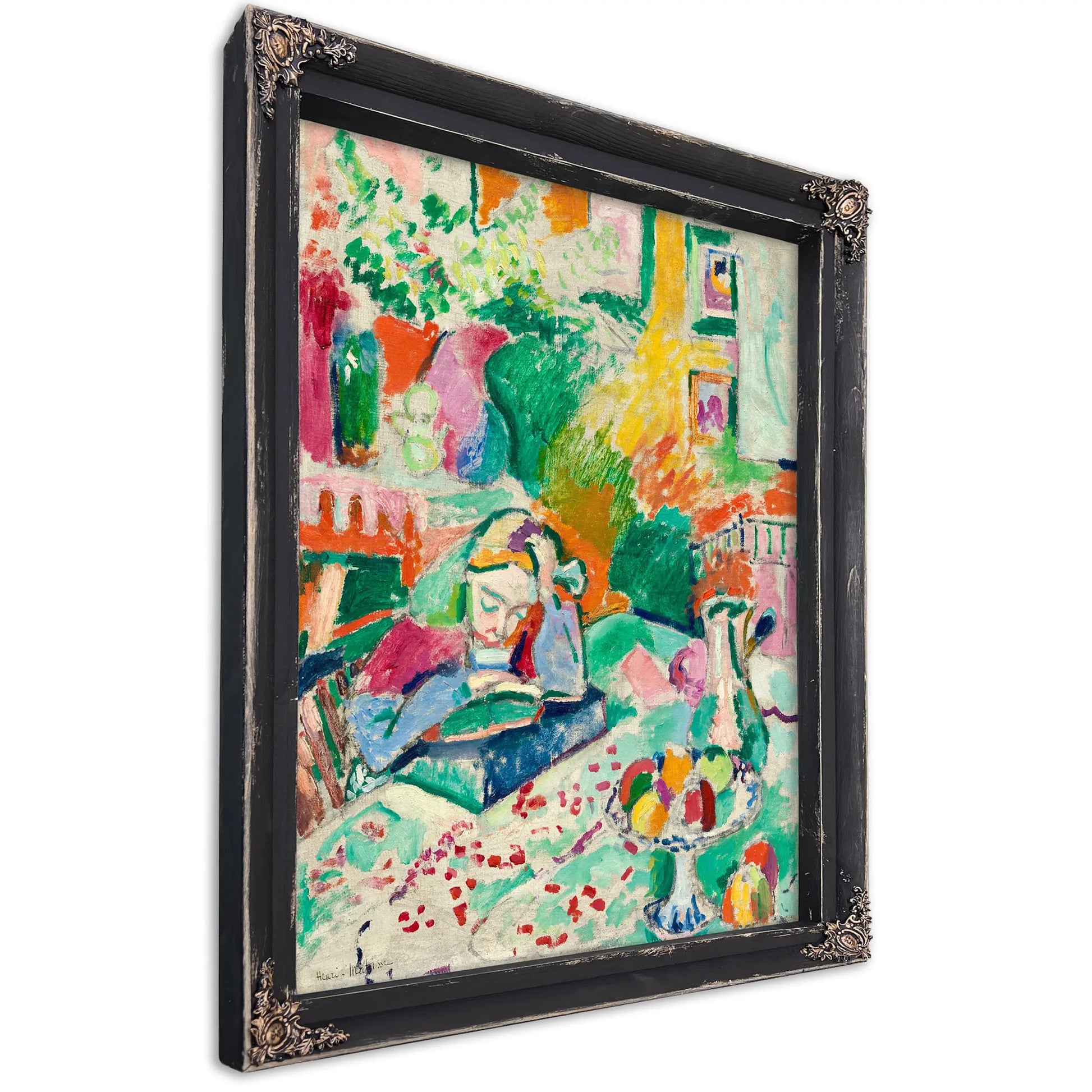 Interior With A Young Girl (Girl Reading) by Henri Matisse