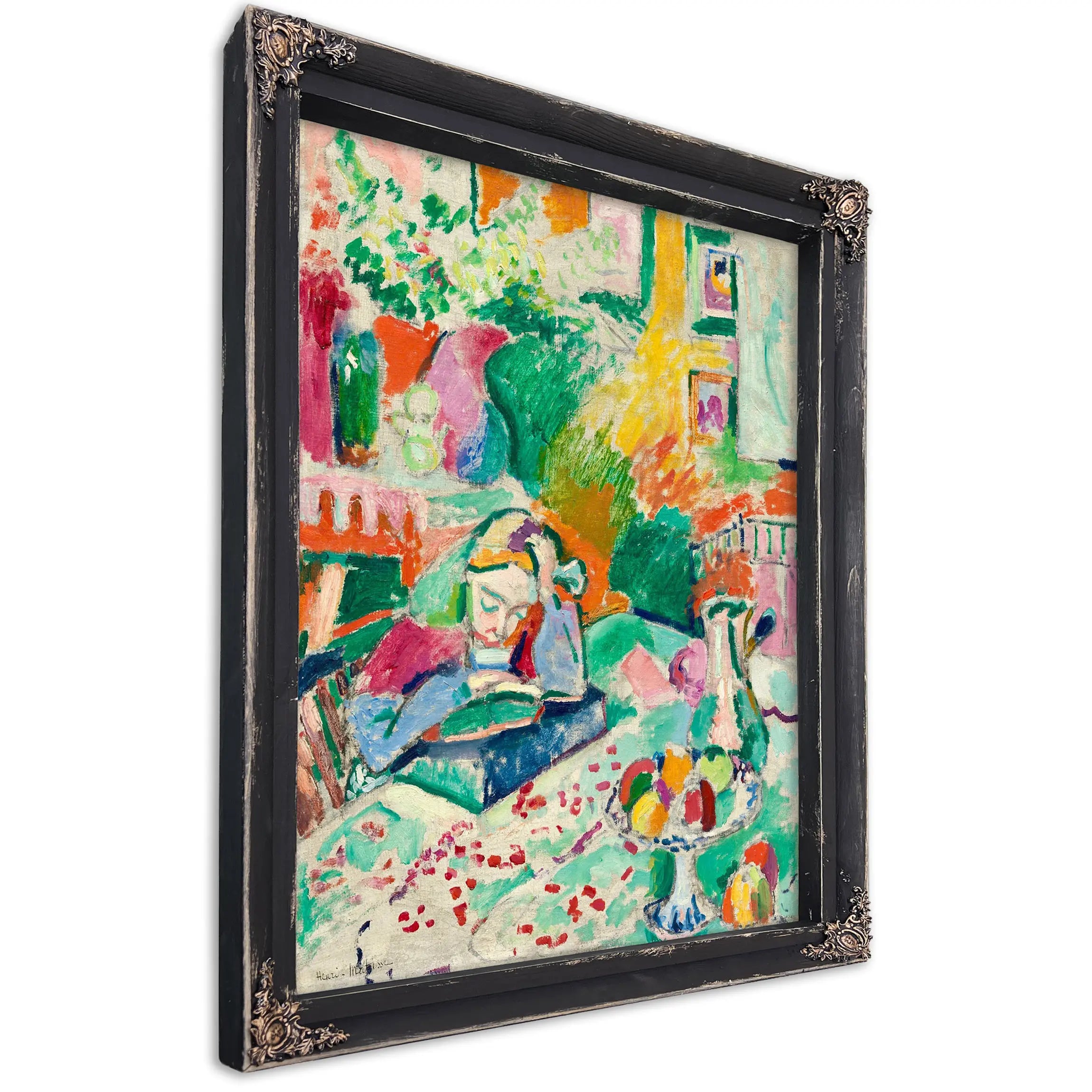 Interior With A Young Girl (Girl Reading) by Henri Matisse