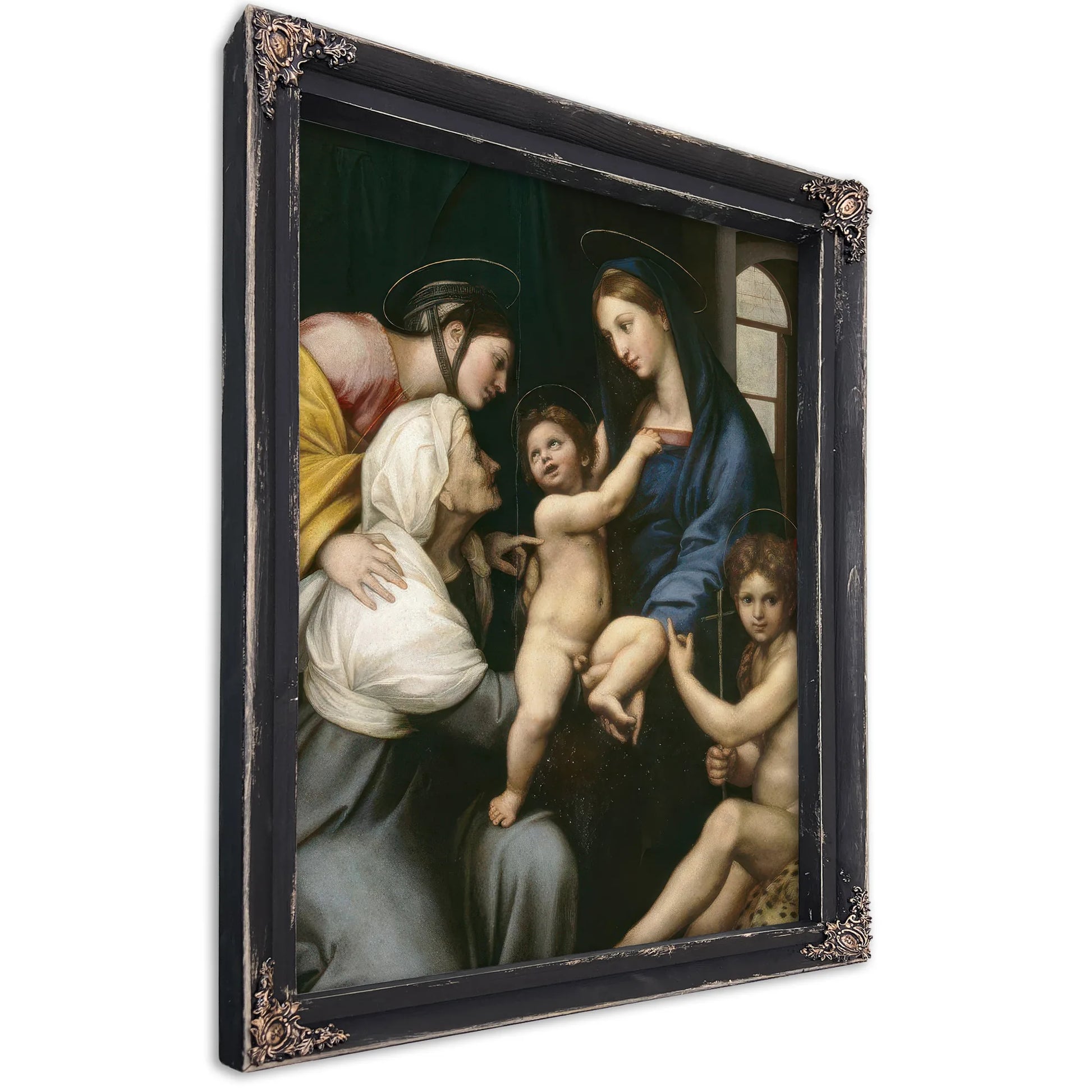 Madonna Of The Cloth By Raphael Fine Art Print