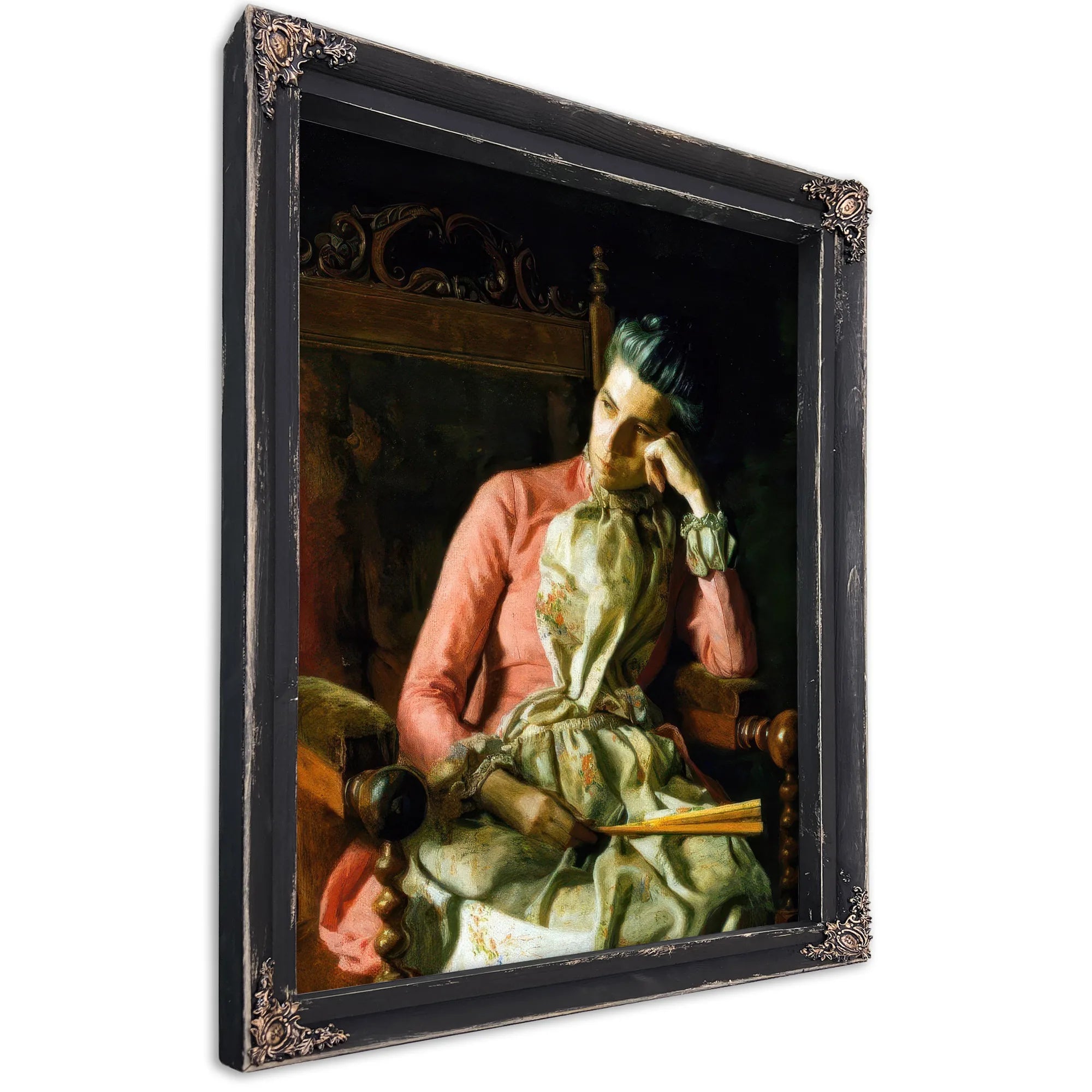 Miss Amelia Van Buren by Thomas Eakins Fine Art Print