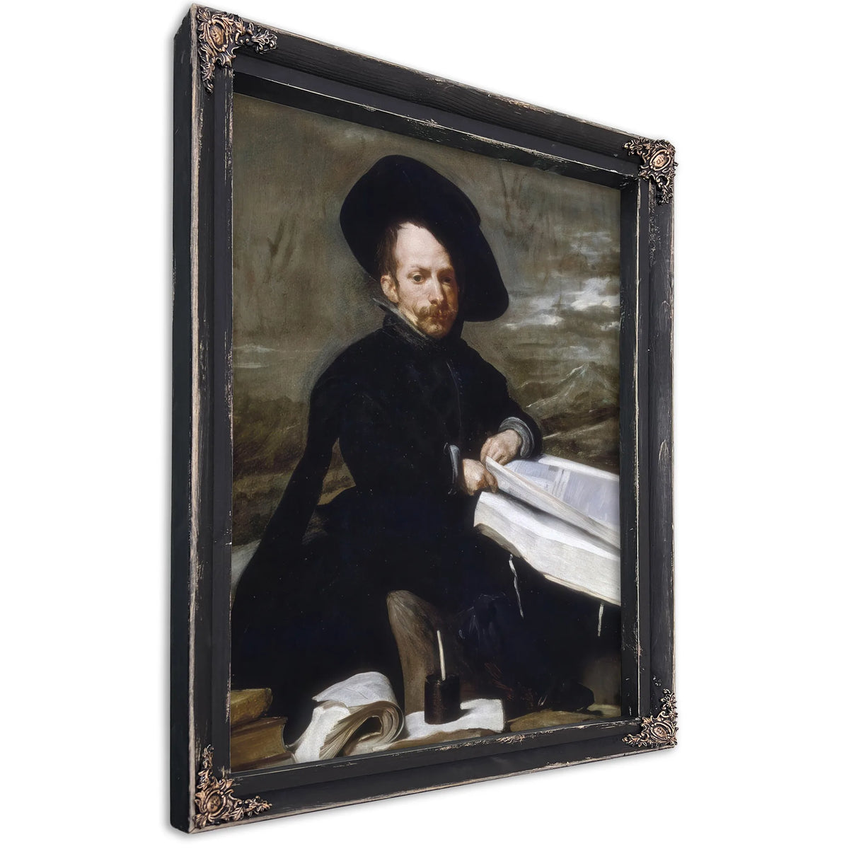 The Jester Don Diego De Acedo By Diego Velazquez Fine Art Print