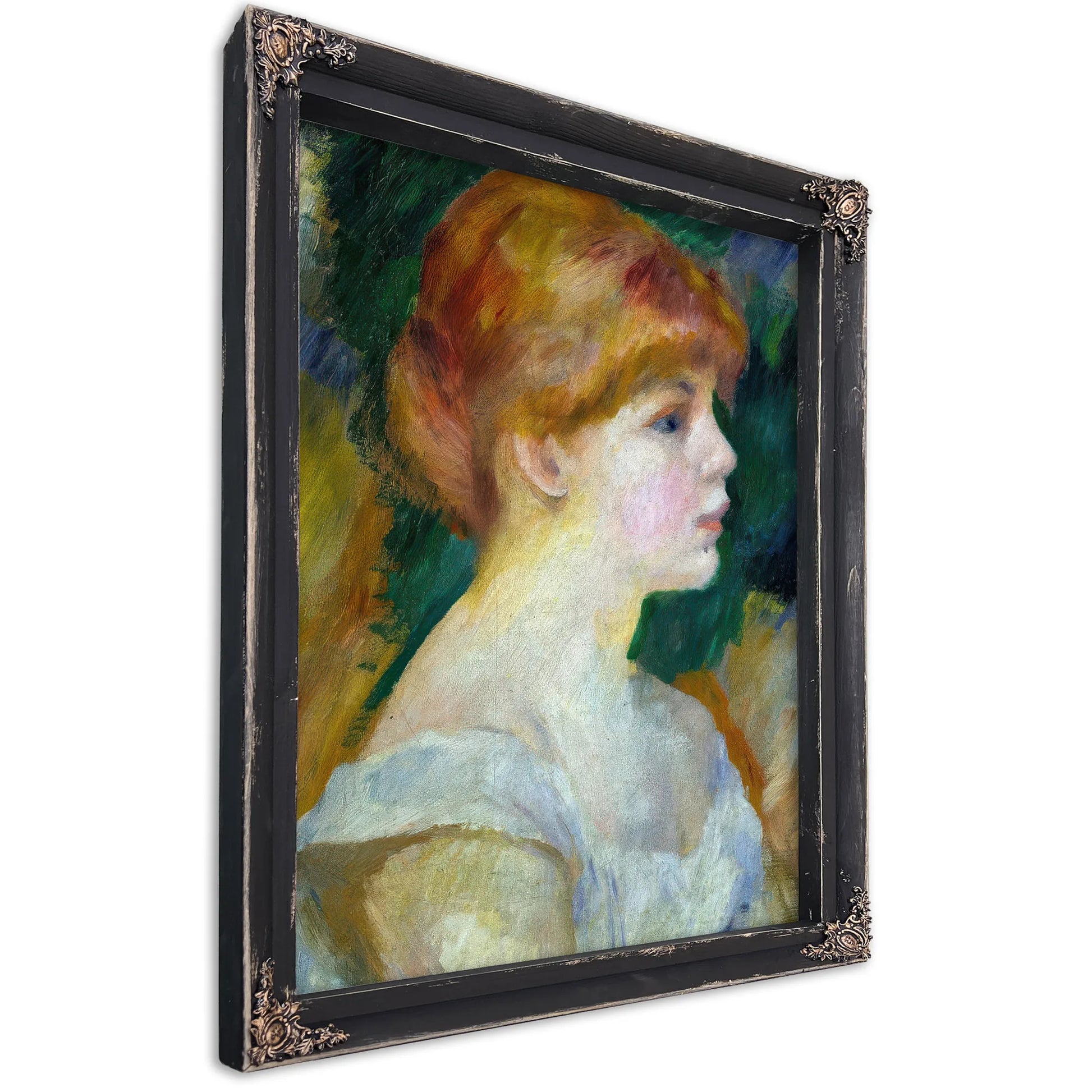 Suzanne Valadon By Pierre August Renoir Fine Art Print