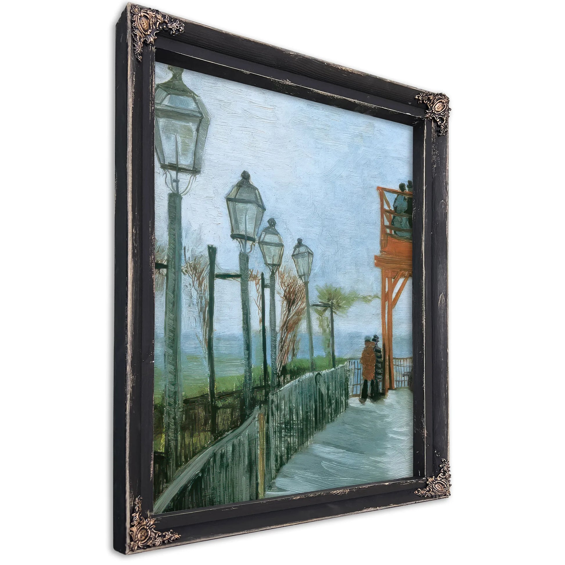 Montmartre By Vincent Van Gogh Fine Art Print