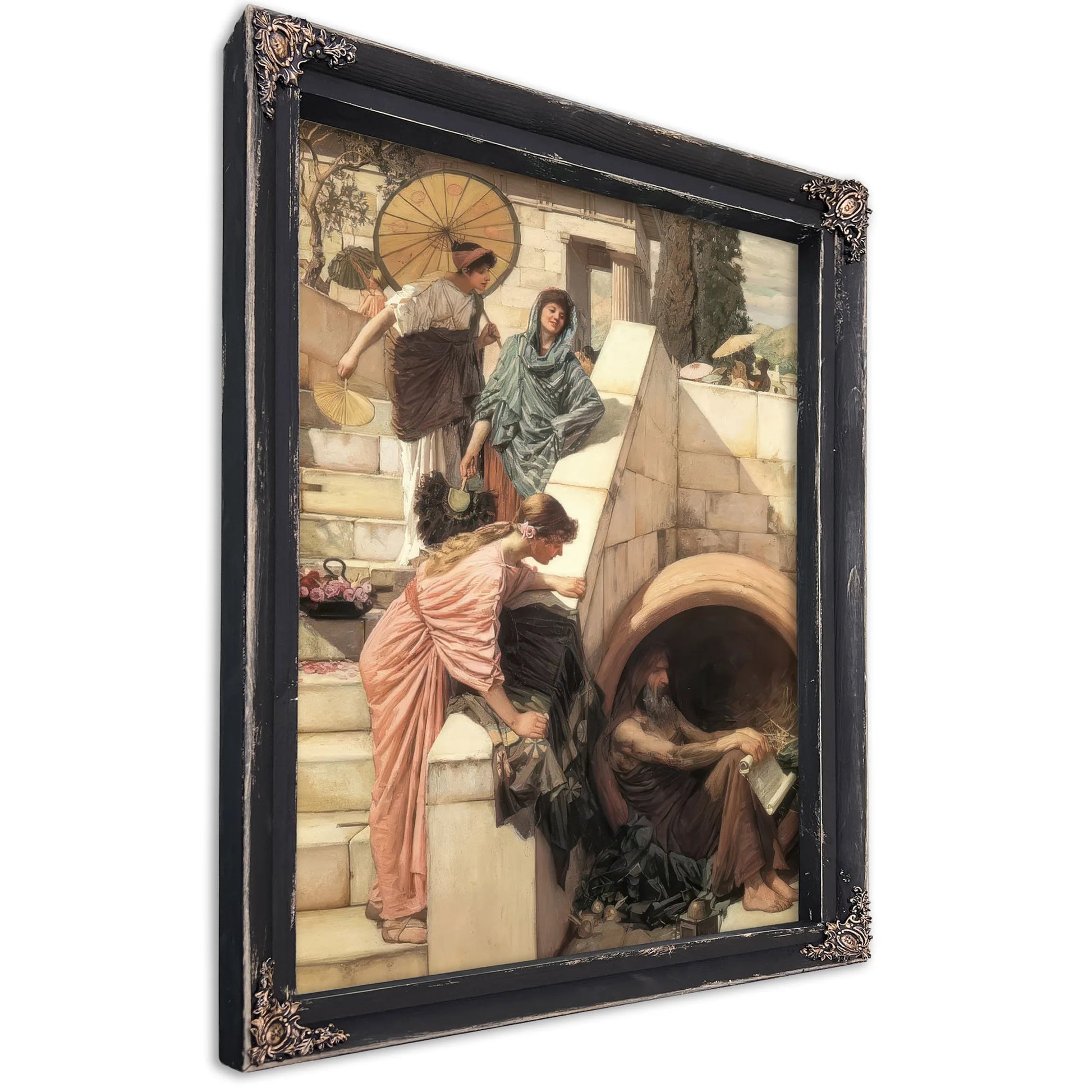 Diogenes By John Waterhouse Fine Art Print
