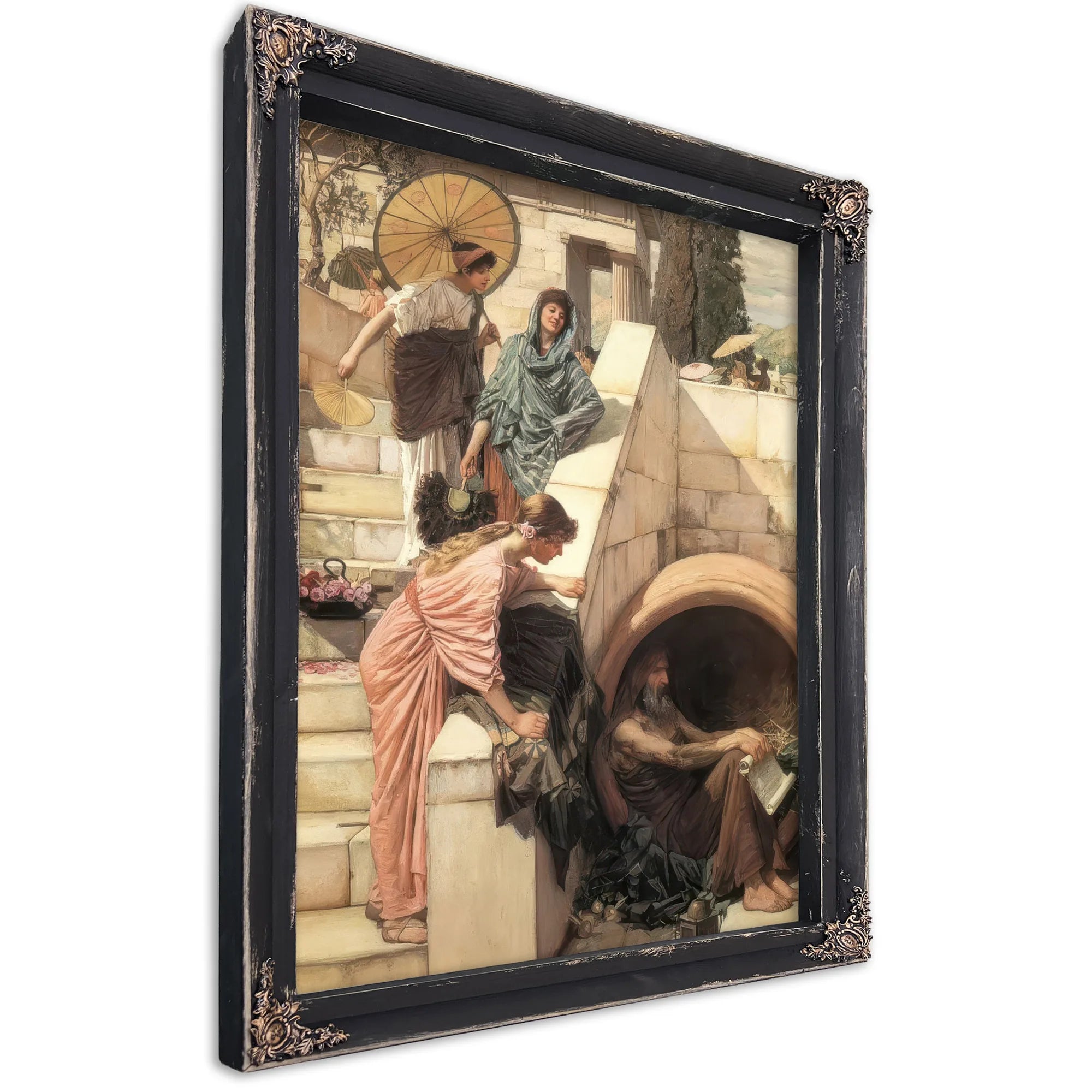 Diogenes By John Waterhouse Fine Art Print