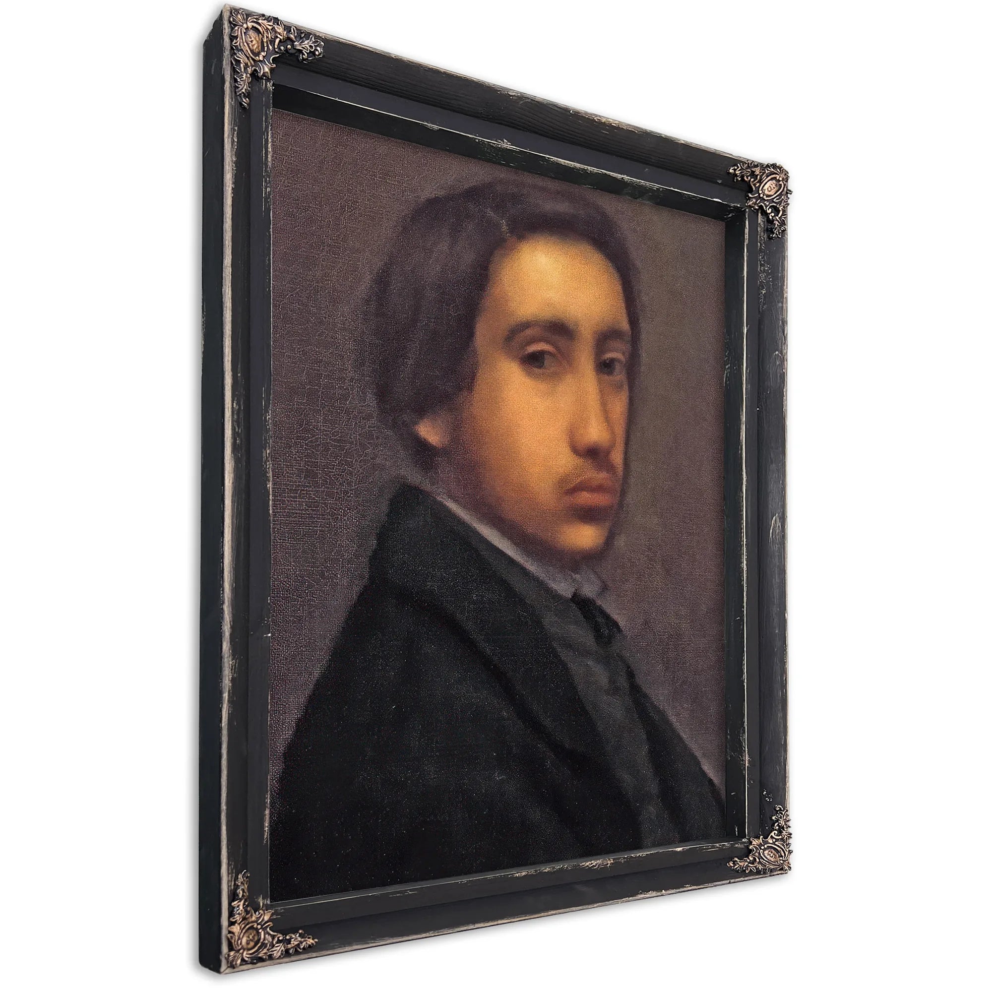 Self Portrait By Edgar Degas Fine Art Print