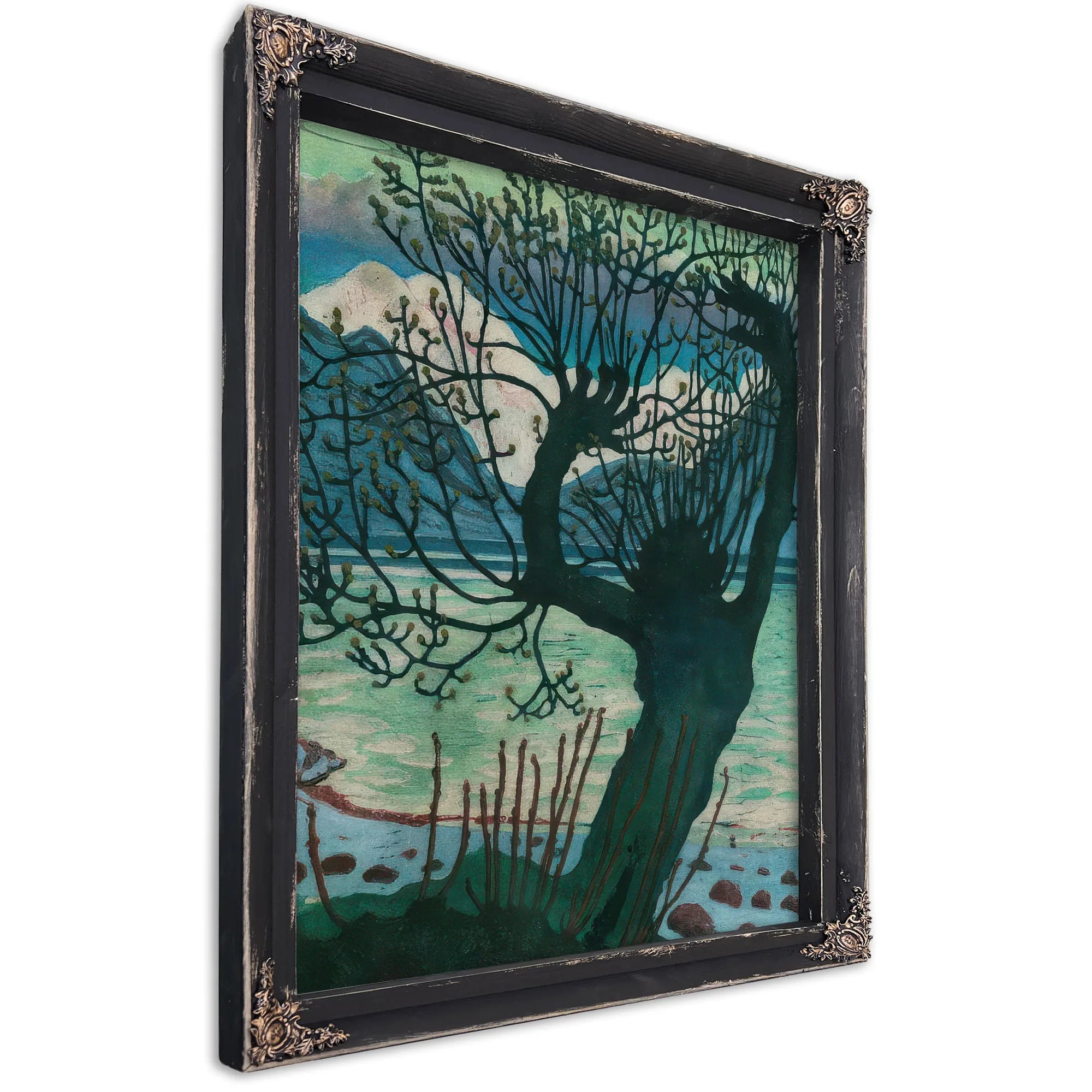 Spring Night And Willow By Nicolai Astrup Fine Art Print