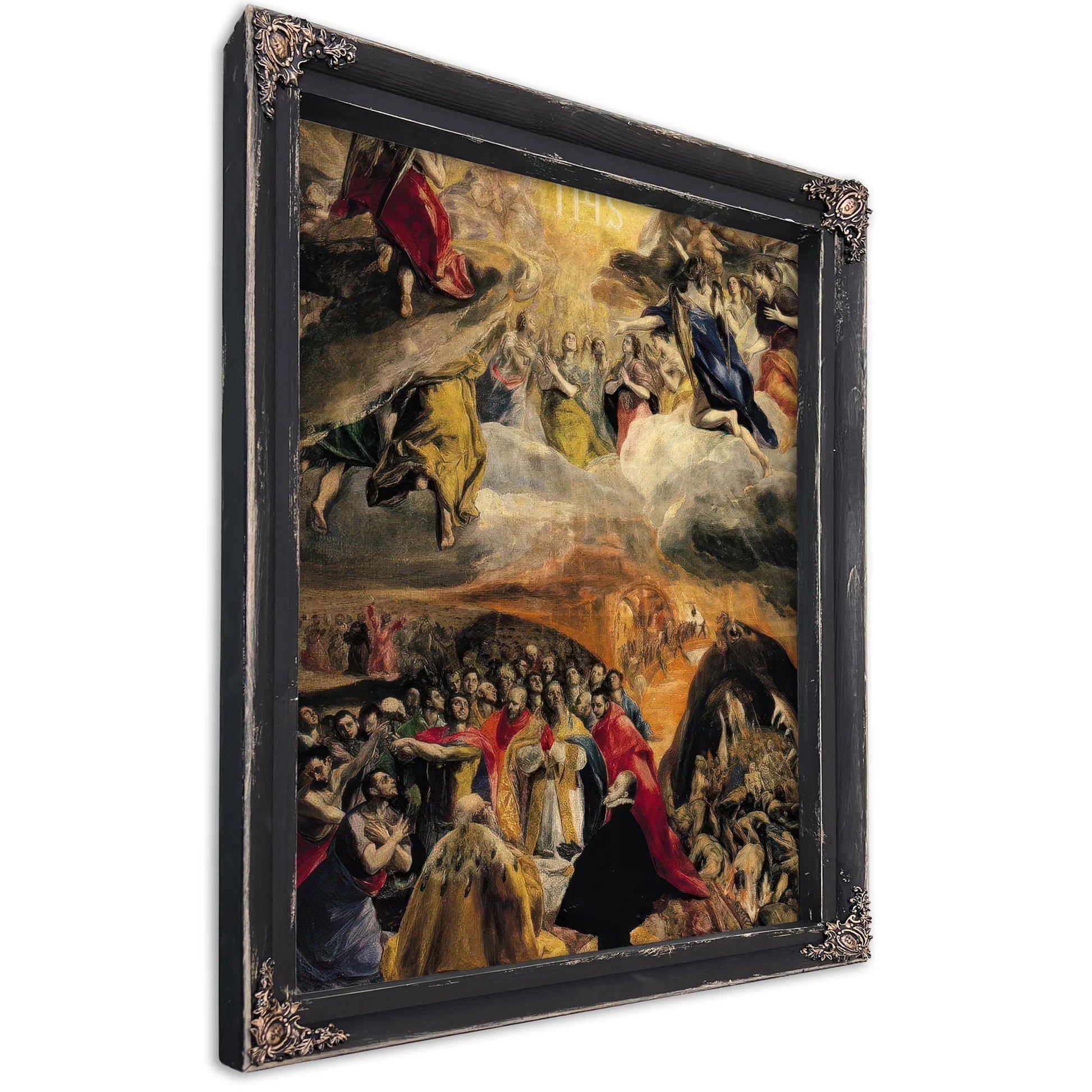 The Adoration Of The Name Of Jesus By El Greco Fine Art Print