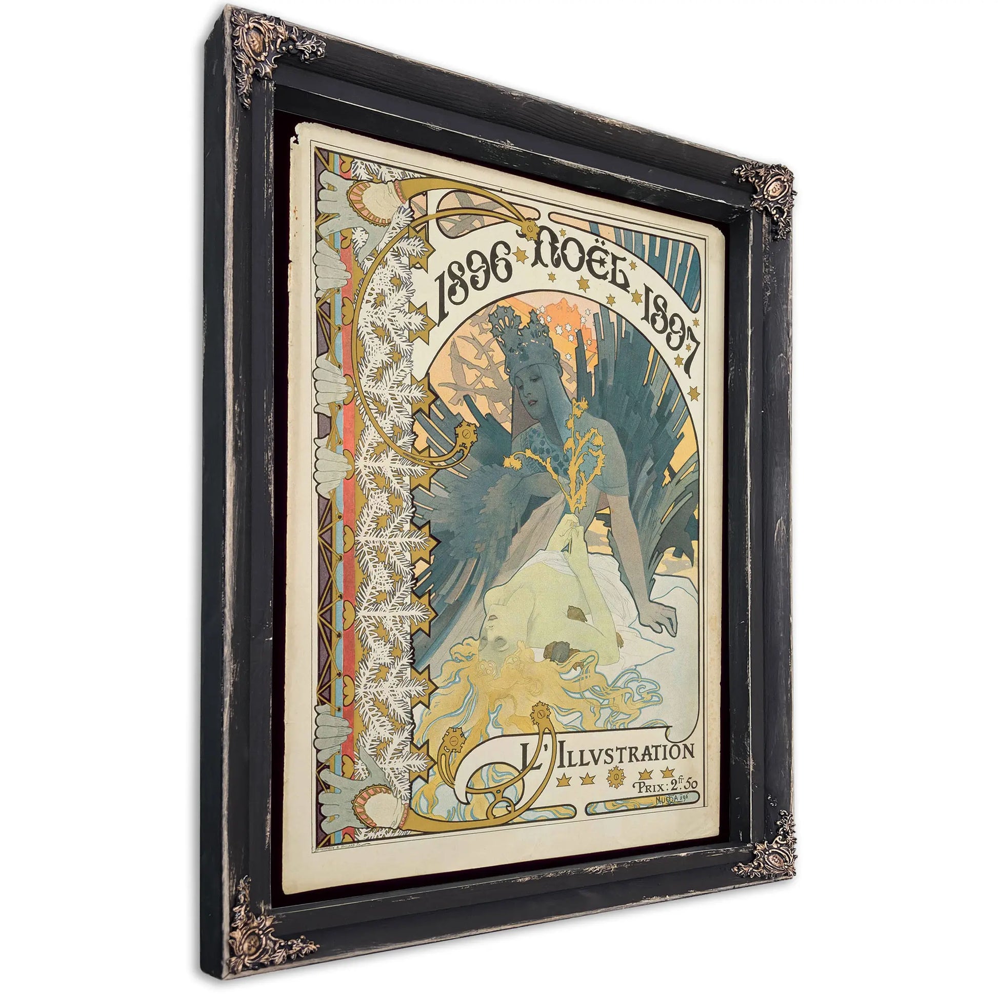 Bookplate For Herbert Ingram The 2Nd Baronet Of Swineshead Abbey by Alphonse Mucha