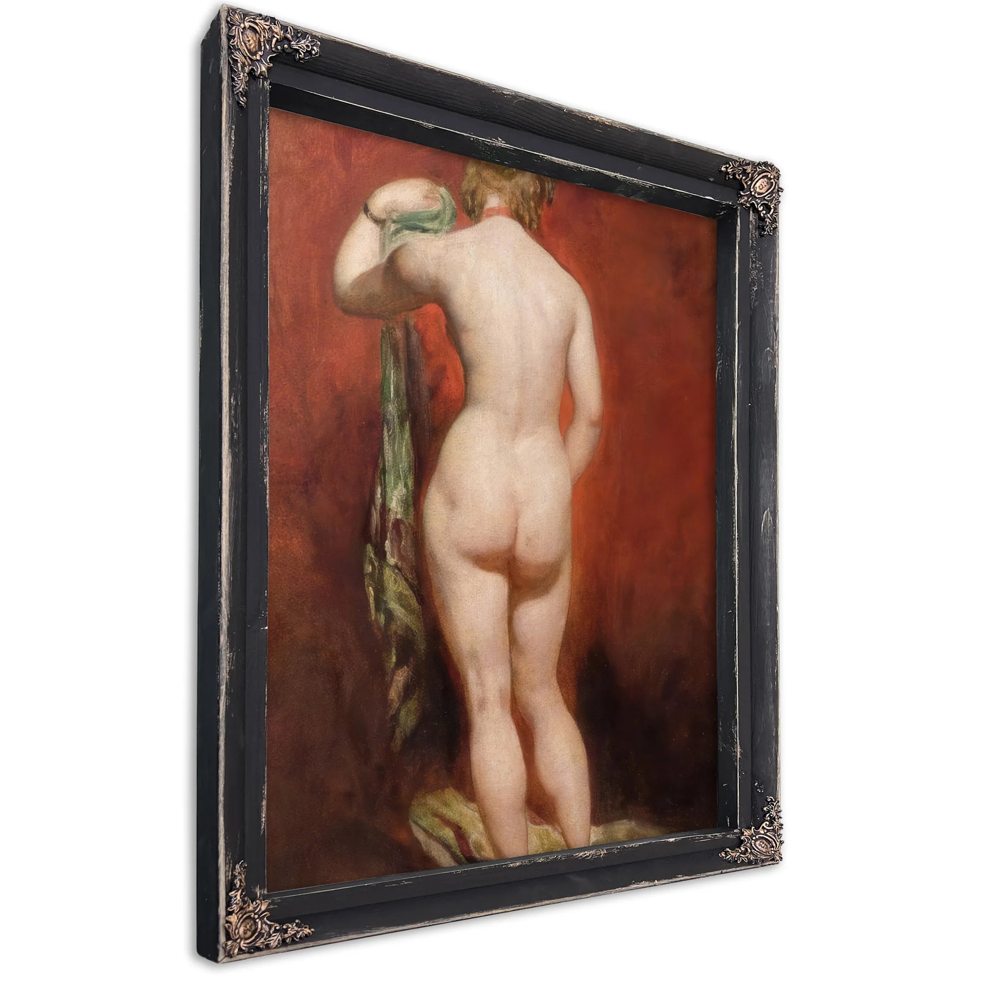 Standing Female Nude By William Etty Fine Art Print