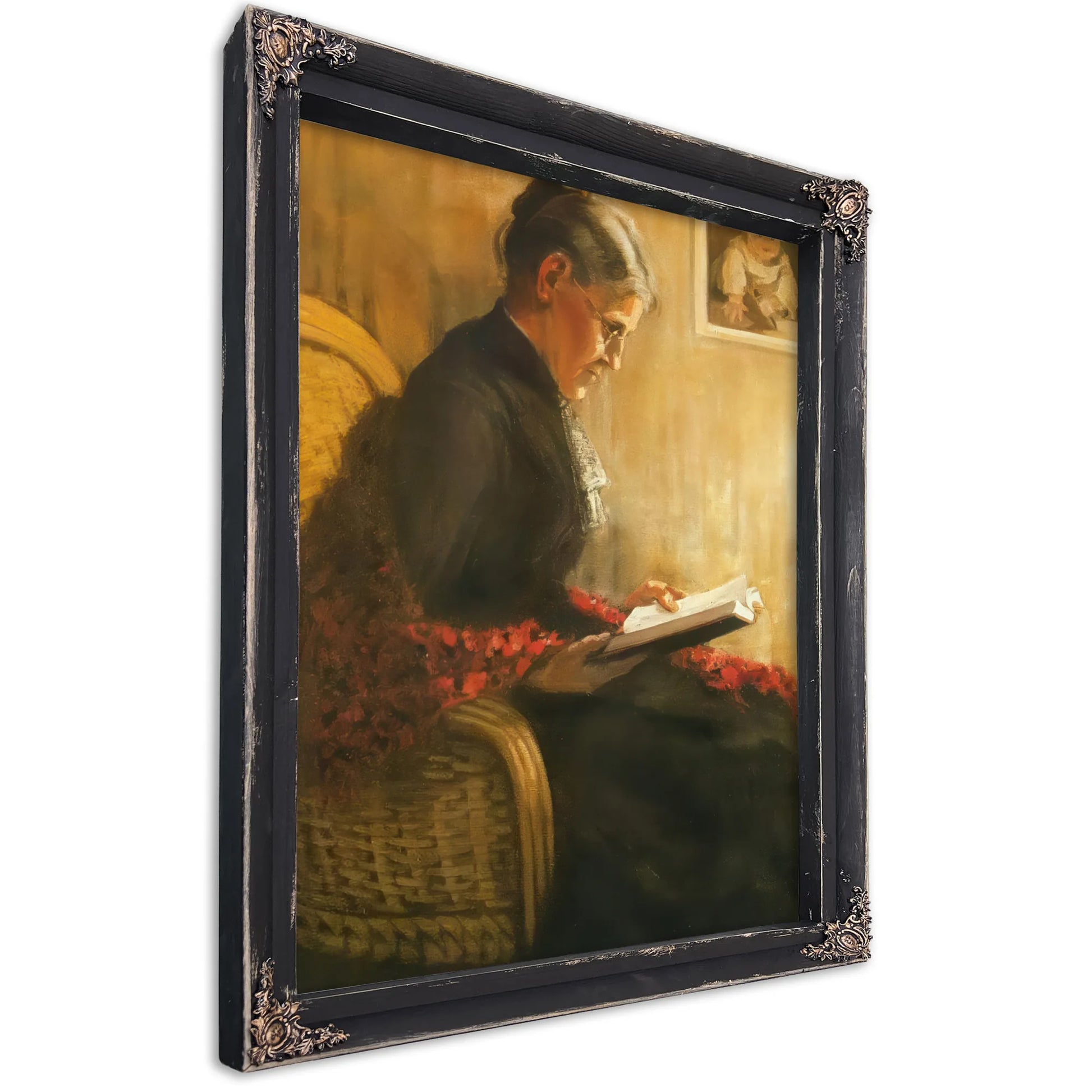 Portrait Of The Artists Mother By Franz Marc Fine Art Print
