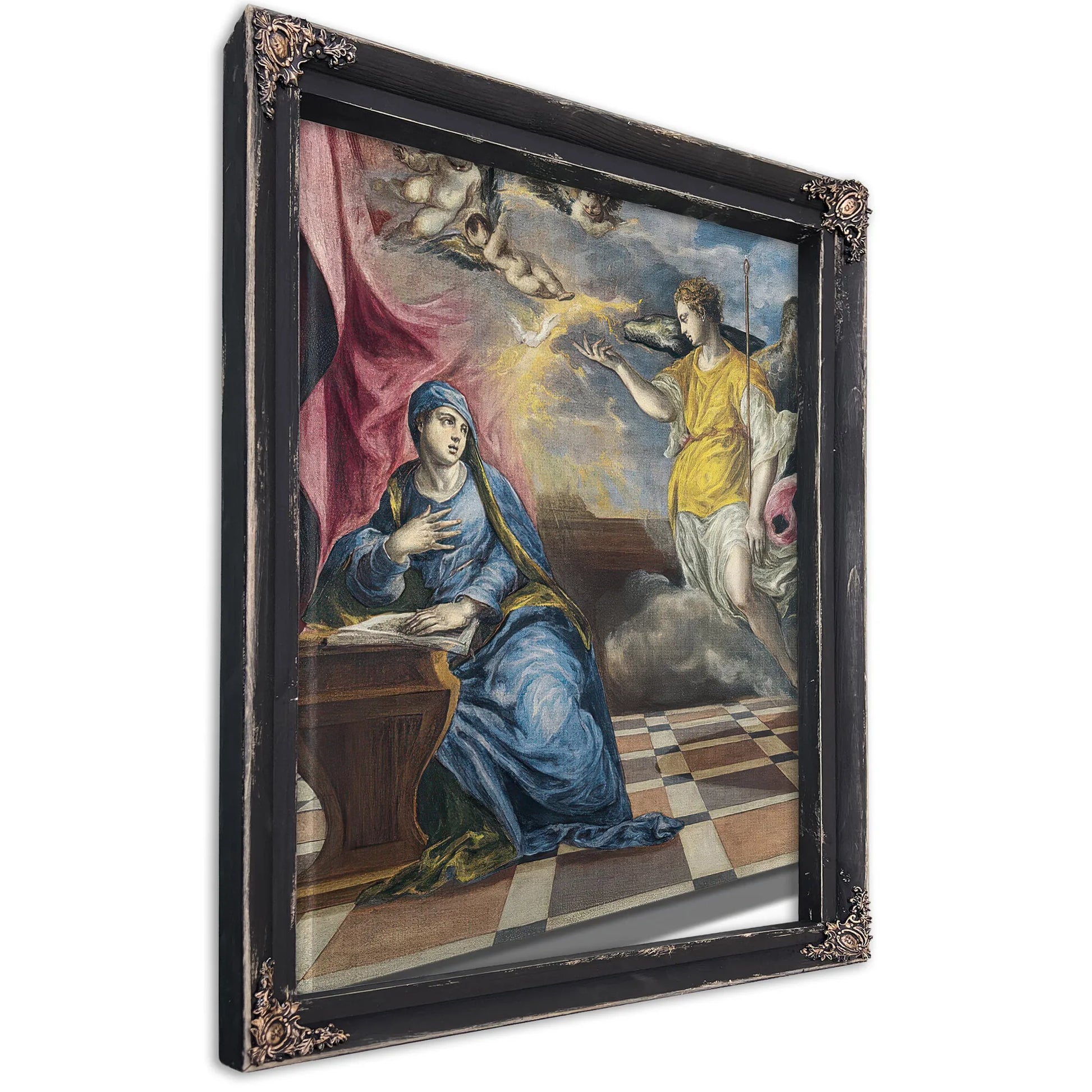 The Annunciation 3 By El Greco Fine Art Print