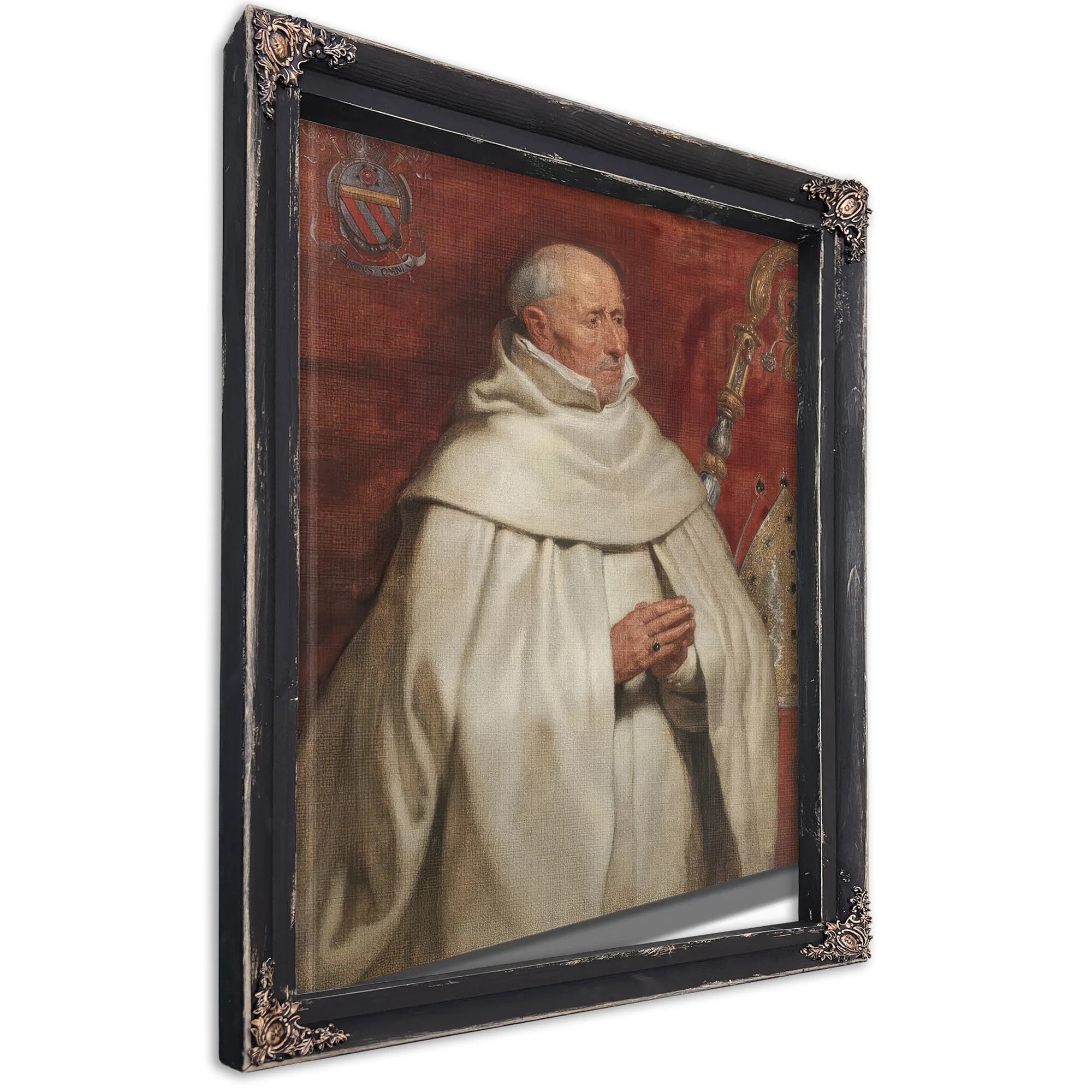 Matthaeus Yrsselius (1541 1629) Abbot Of Sint Michiel's Abbey In Antwerp By Peter Paul Rubens Fine Art Print