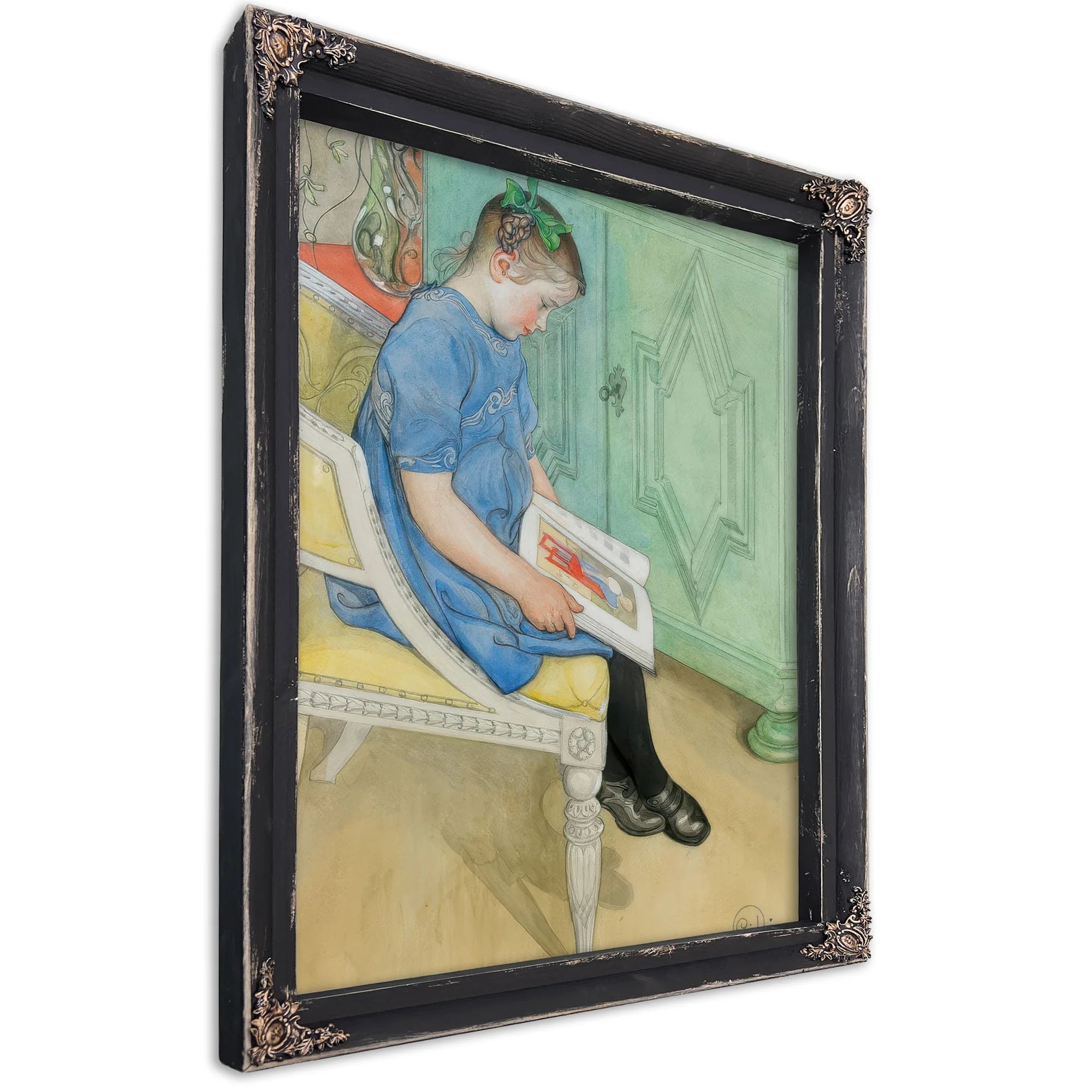 Canna Johanna By Carl Larsson Fine Art Print
