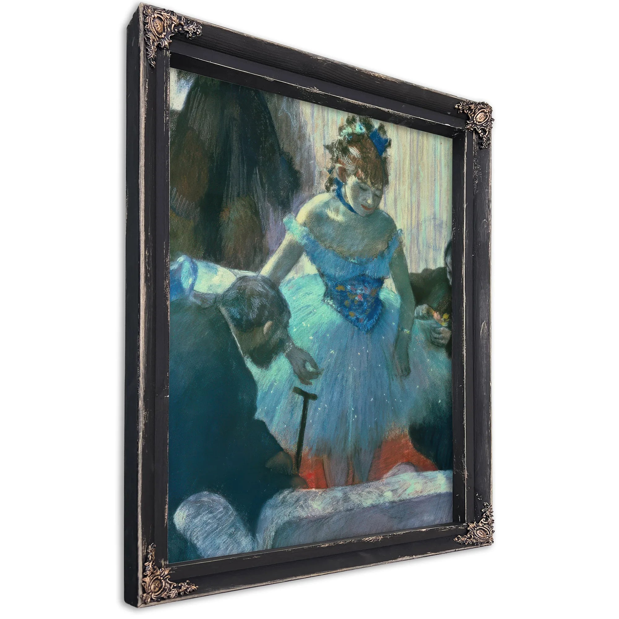 Dancer In Her Dressing Room By Edgar Degas Fine Art Print