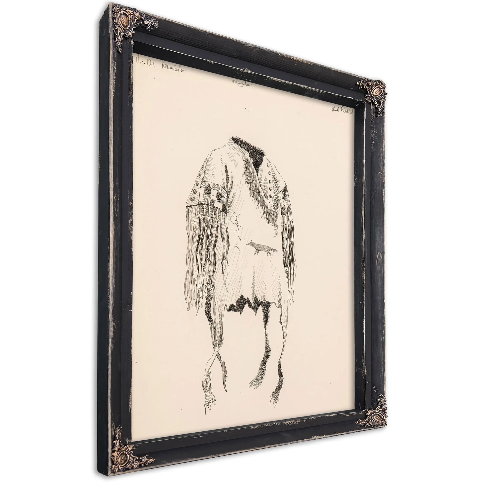 Illustration For The Song Of Hiawatha B by Frederic Remington