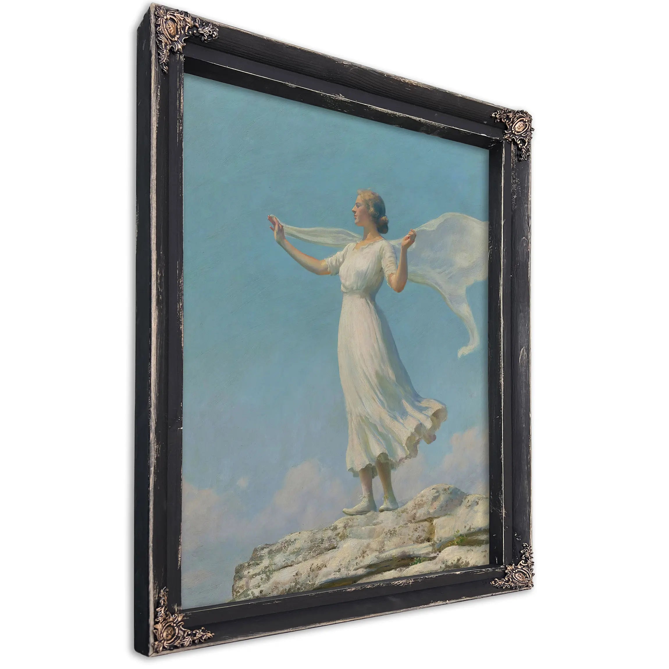 The South Wind (The Breezy Day) (1917) by Charles Courtney Curran
