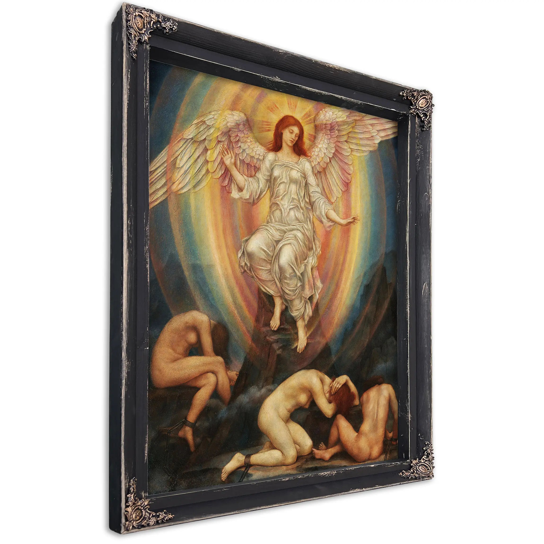 The Light Shineth In Darkness And The Darkness Comprehendreth It Not by Evelyn De Morgan