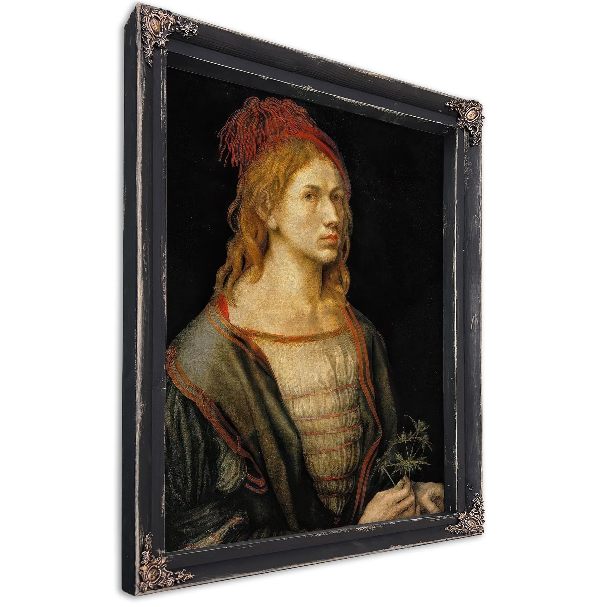 Self Portrait At Age 22 1493 By Albrecht Durer Fine Art Print