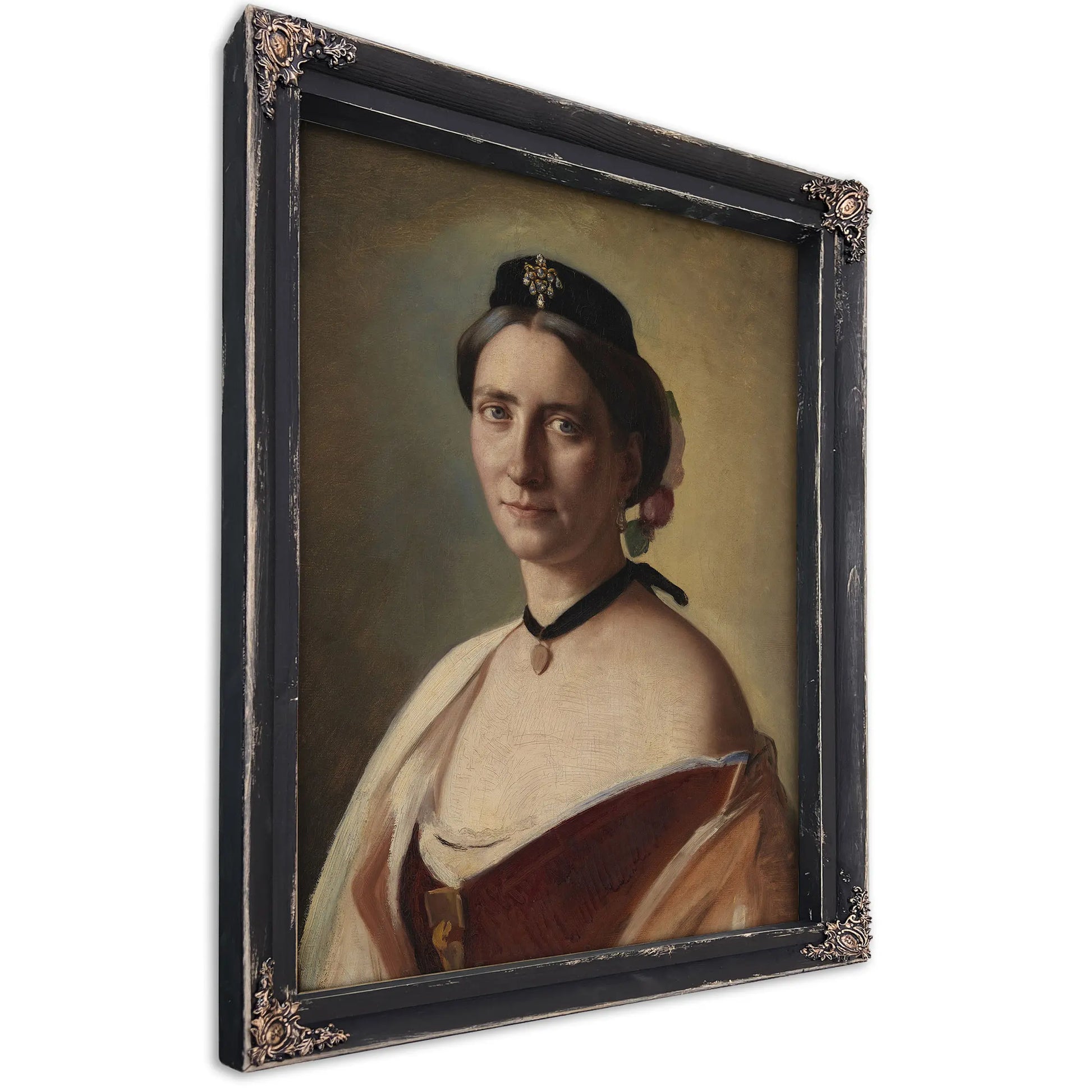 The Artists Wife Mrs Alma Bloch Nee Trepka by Carl Bloch