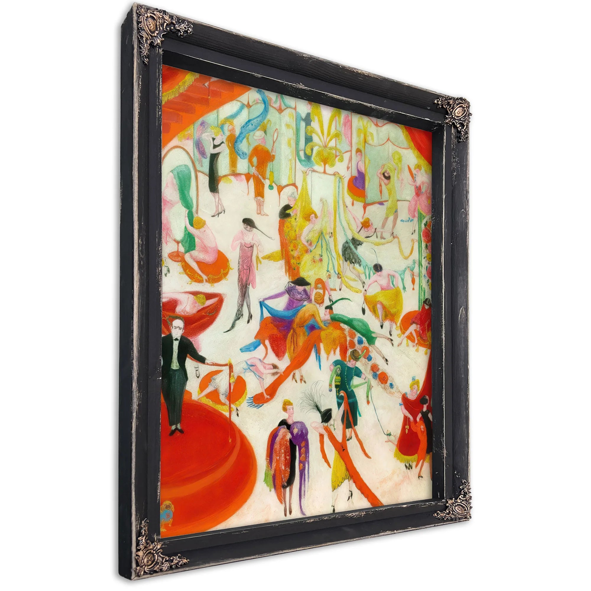 Spring Sale At Bendels By Florine Stettheimer Fine Art Print