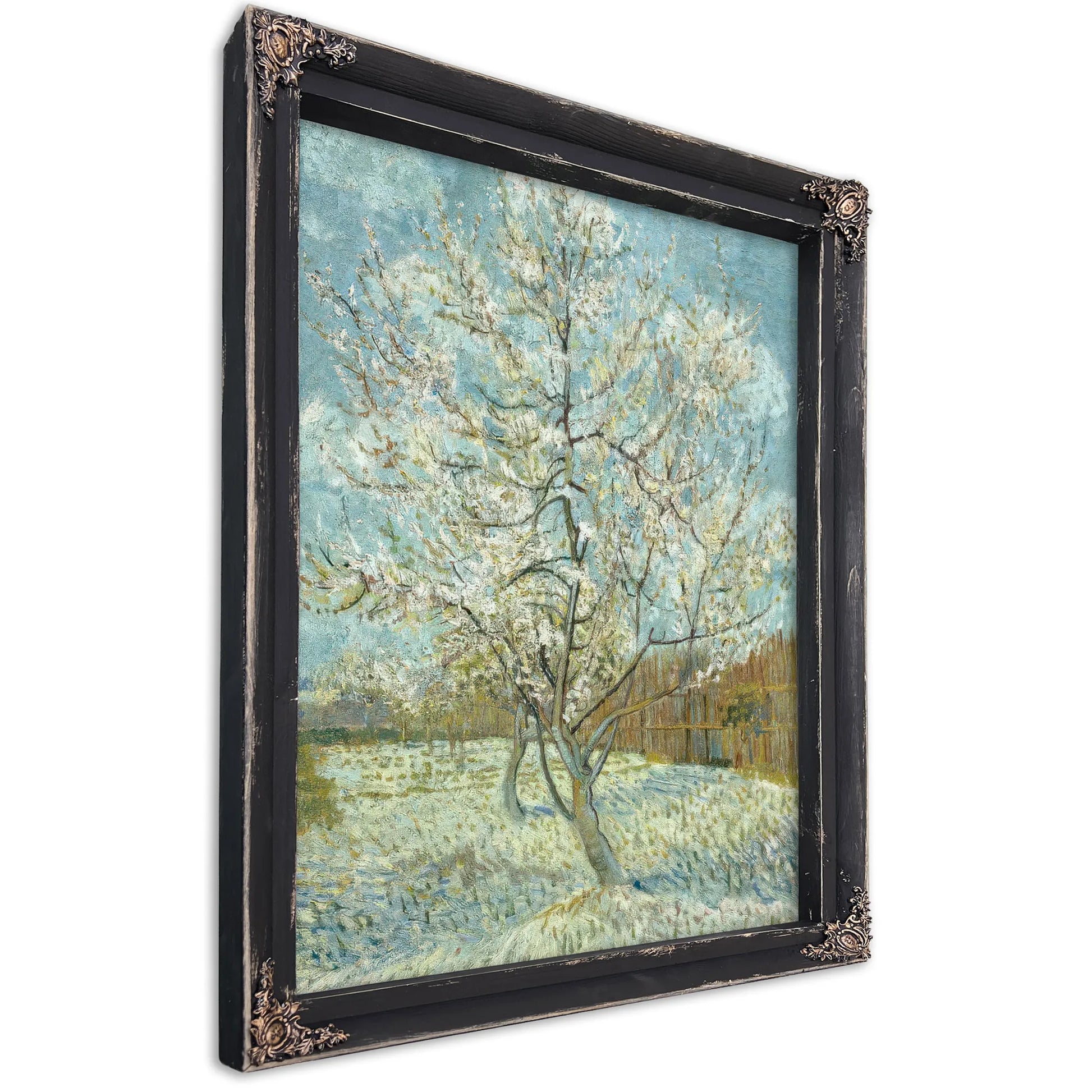 The Pink Peach Tree By Vincent Van Gogh Fine Art Print