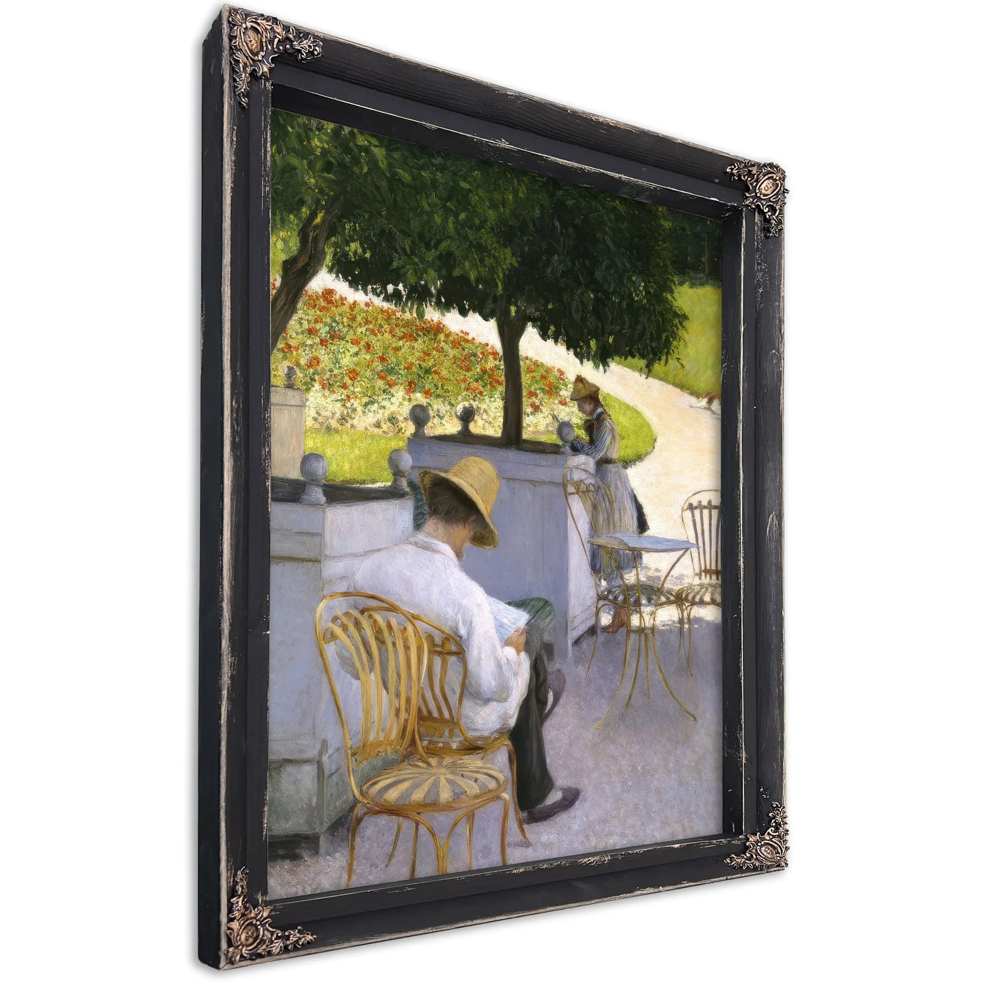 The Orange Trees By Gustave Caillebotte Fine Art Print