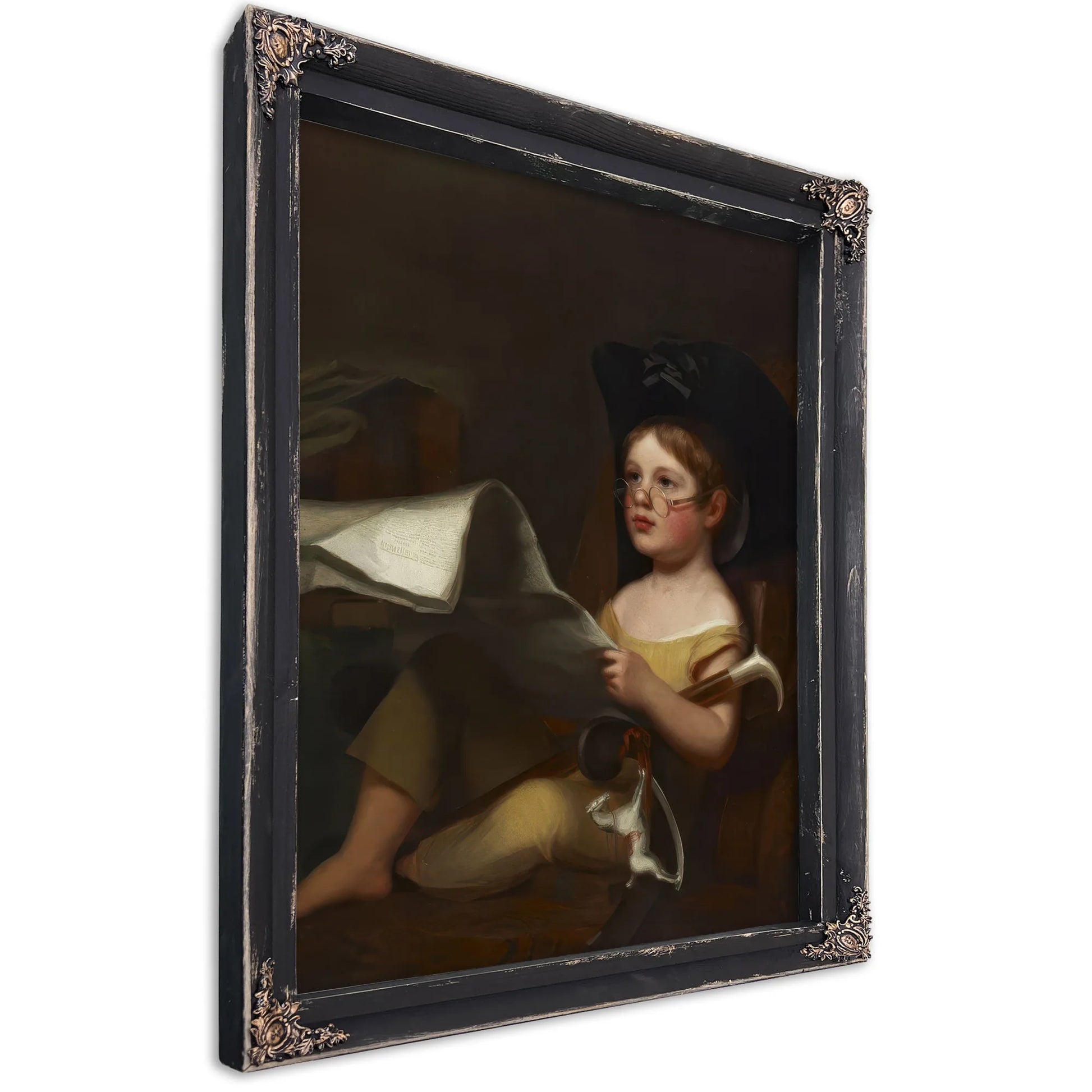 Juvenile Ambition (Grandfather's Hobby) By Thomas Sully Fine Art Print