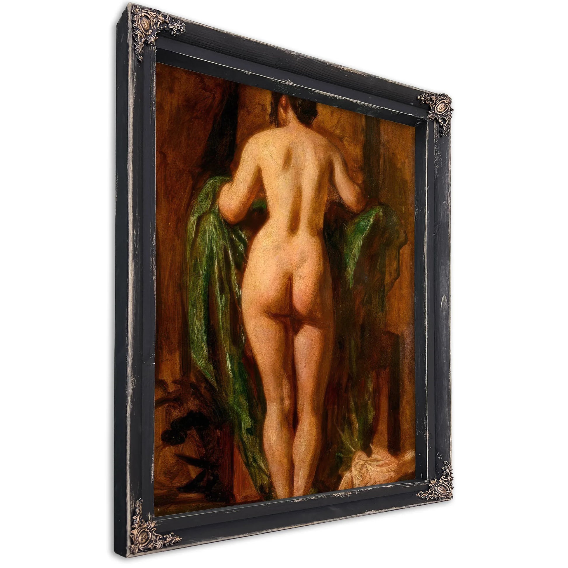 Nude Female Figure By William Etty Fine Art Print