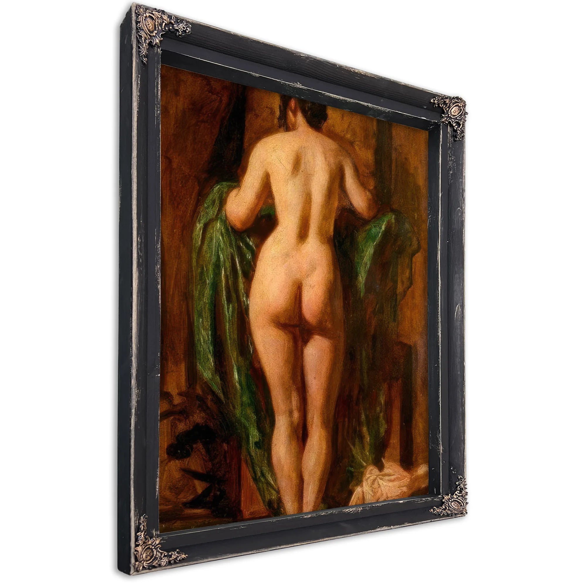 Nude Female Figure By William Etty Fine Art Print
