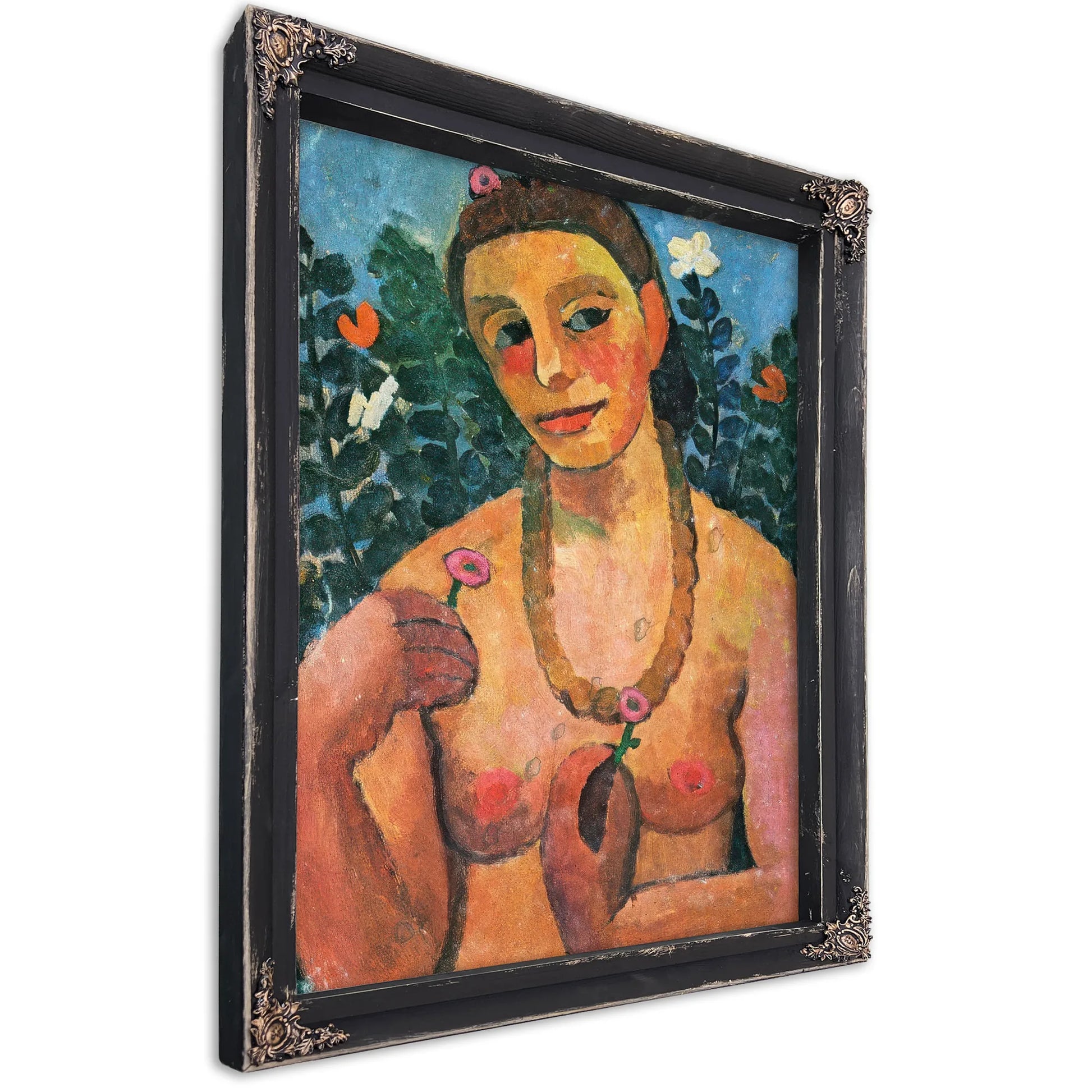 Self Portrait 1906 1906 By Paula Modersohn Becker Fine Art Print