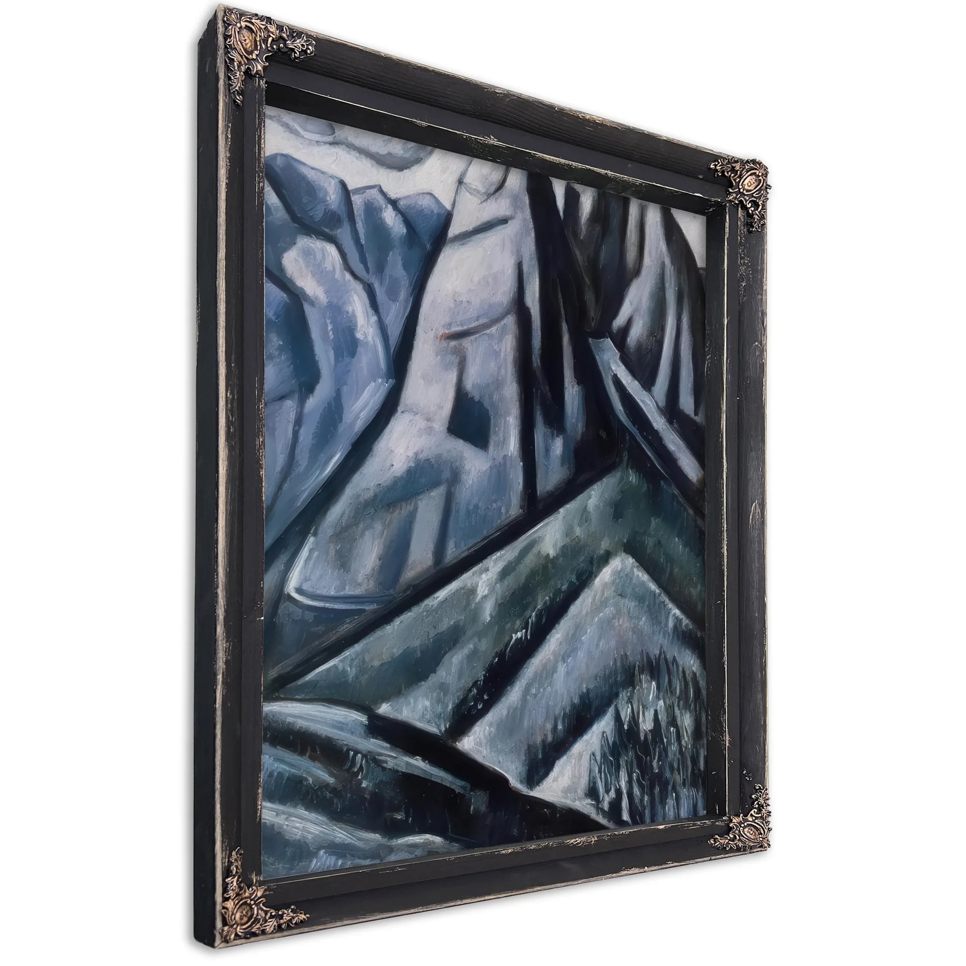 Waxenstein At Hamarsbach Garmicsch Bavaria By Marsden Hartley Fine Art Print