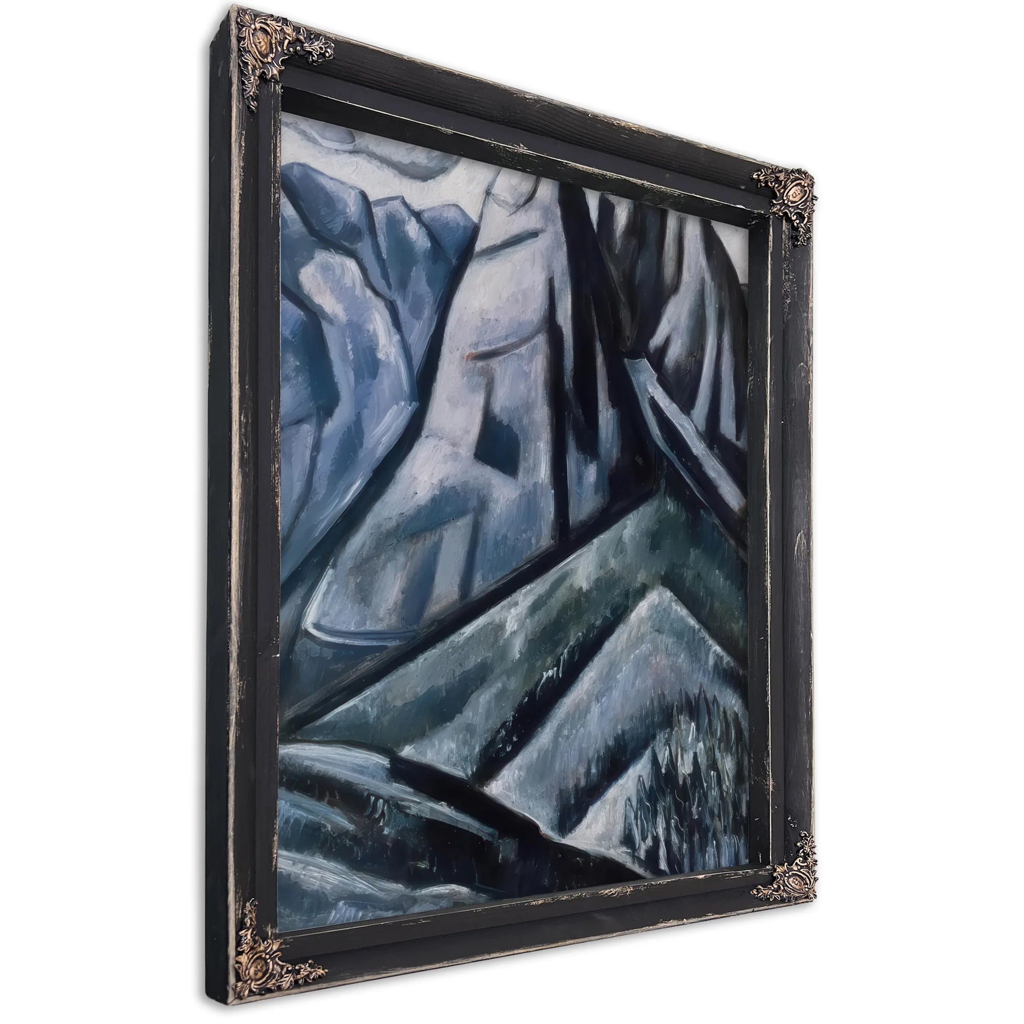 Waxenstein At Hamarsbach Garmicsch Bavaria By Marsden Hartley Fine Art Print
