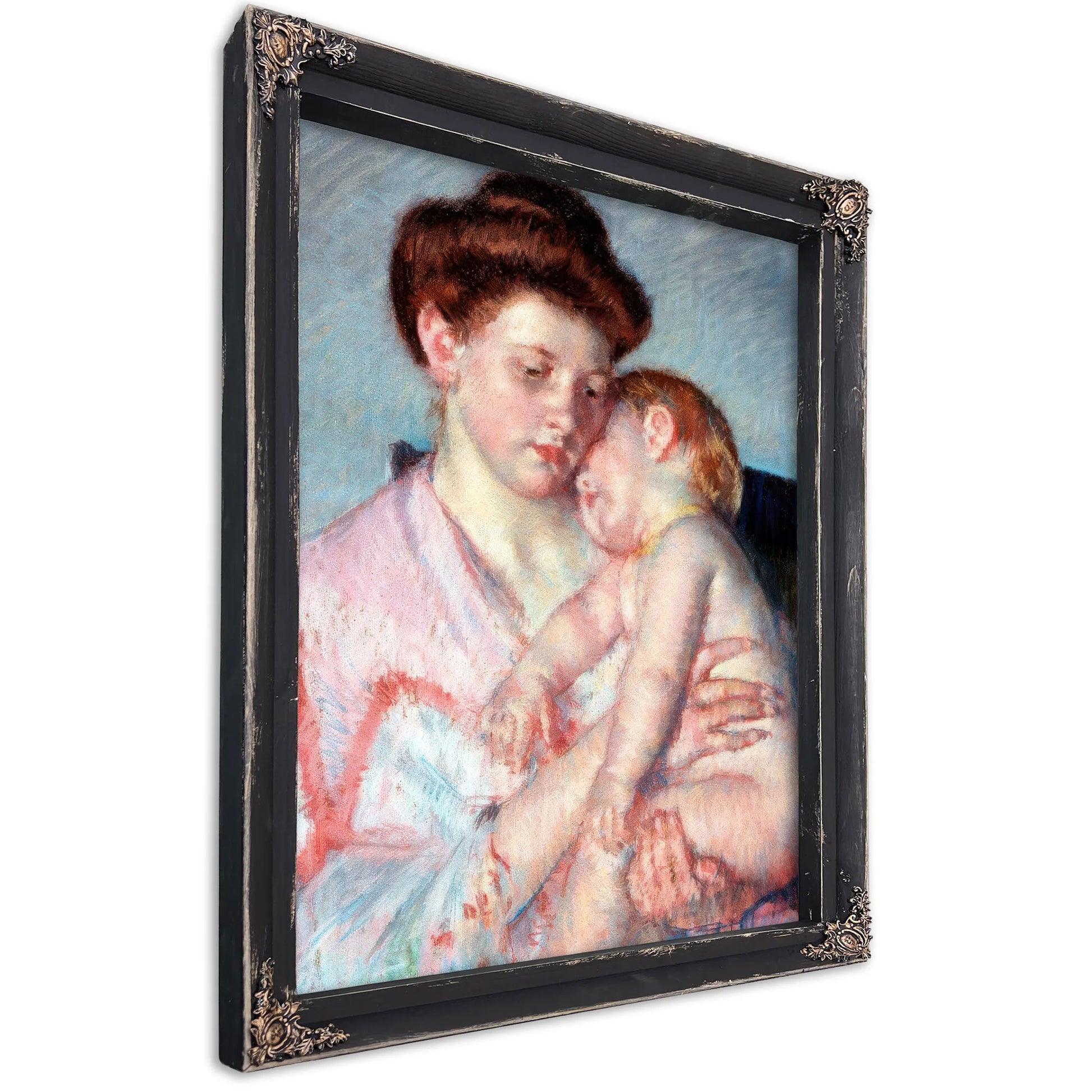 Sleepy Baby By Mary Cassatt Fine Art Print