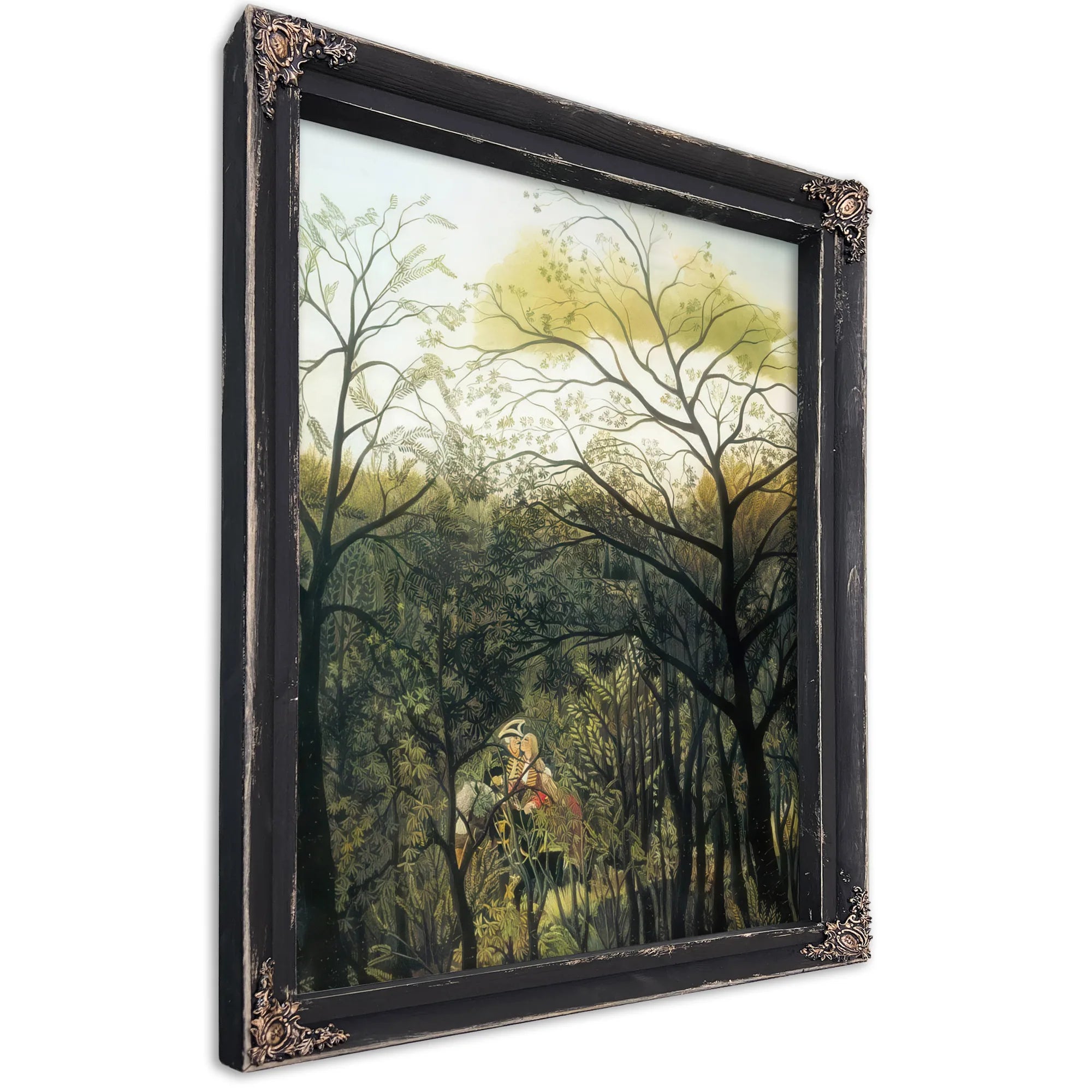 Rendezvous In The Forest 1889 By Henri Rousseau Fine Art Print